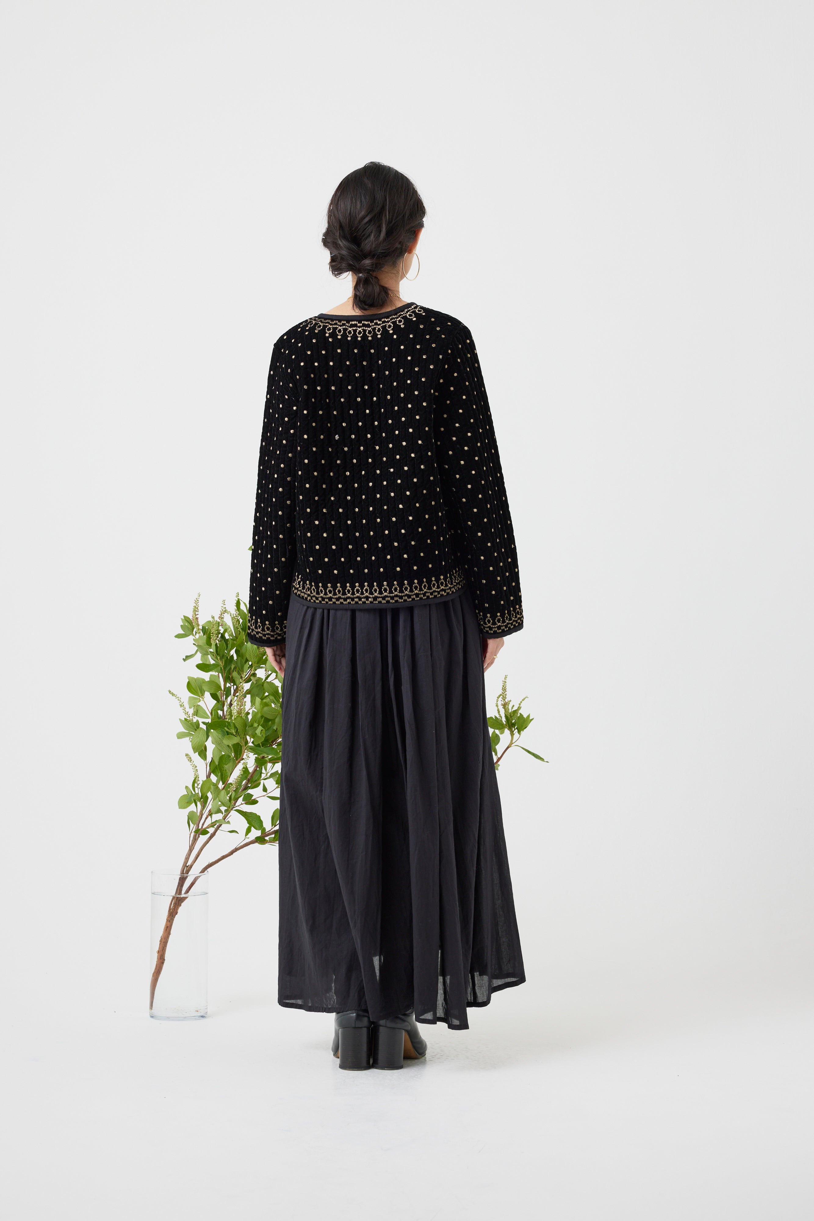 ヴィンテージ調オリジナル刺繍ジャケット(6261-354)