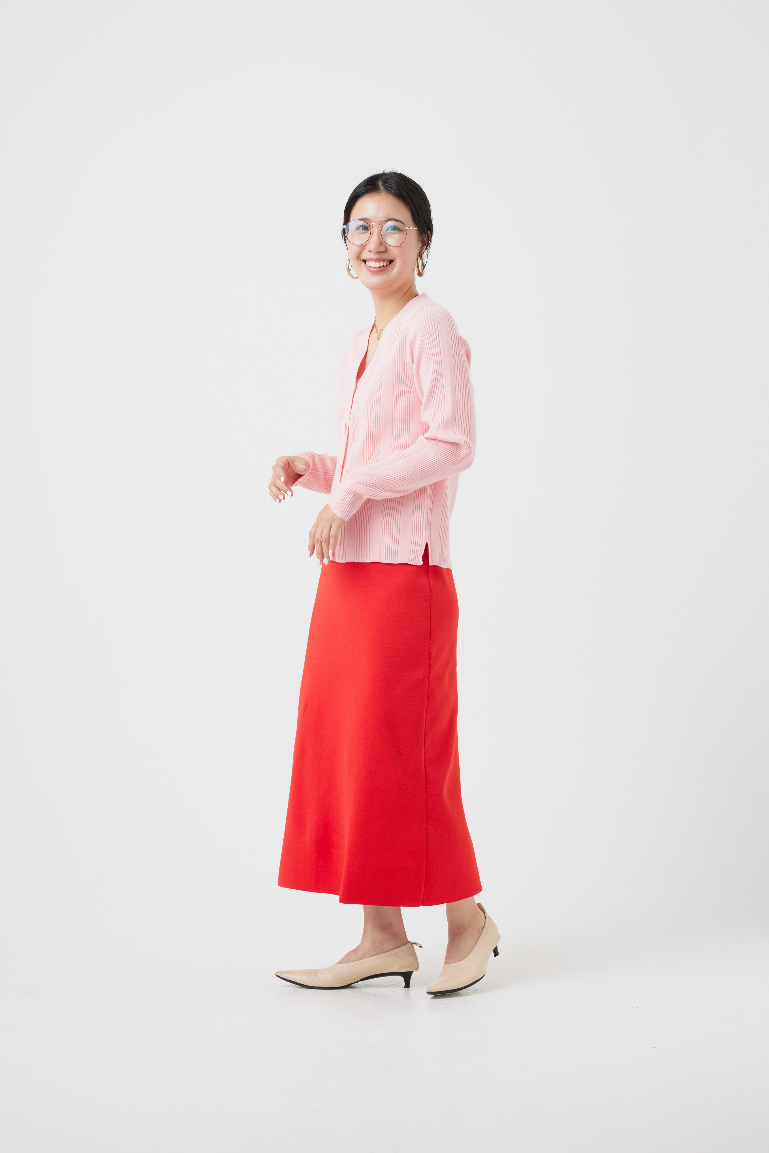 Iラインニットスカート(6250-598)