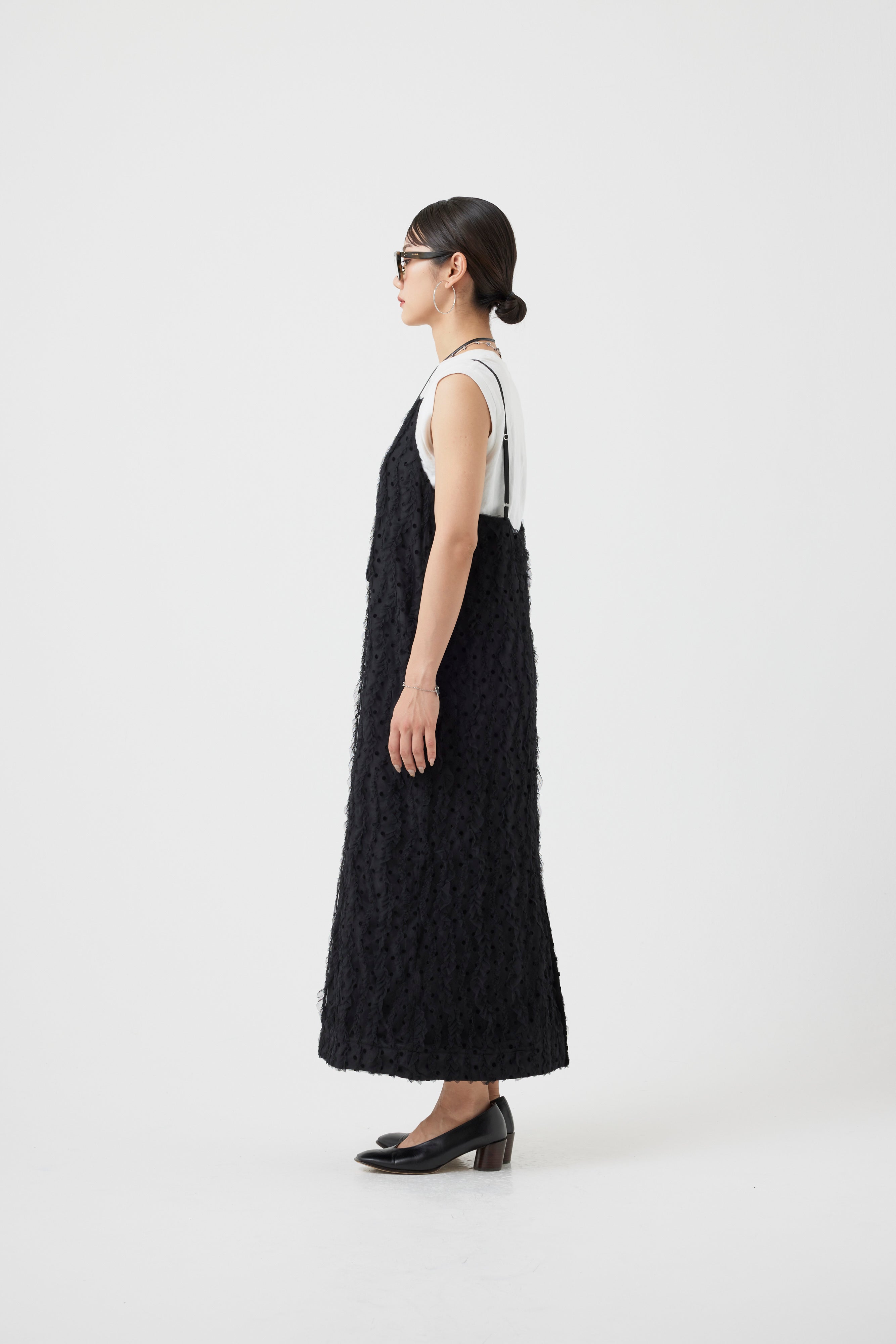 ブラオドットチュールフリルワンピース(6260-378)