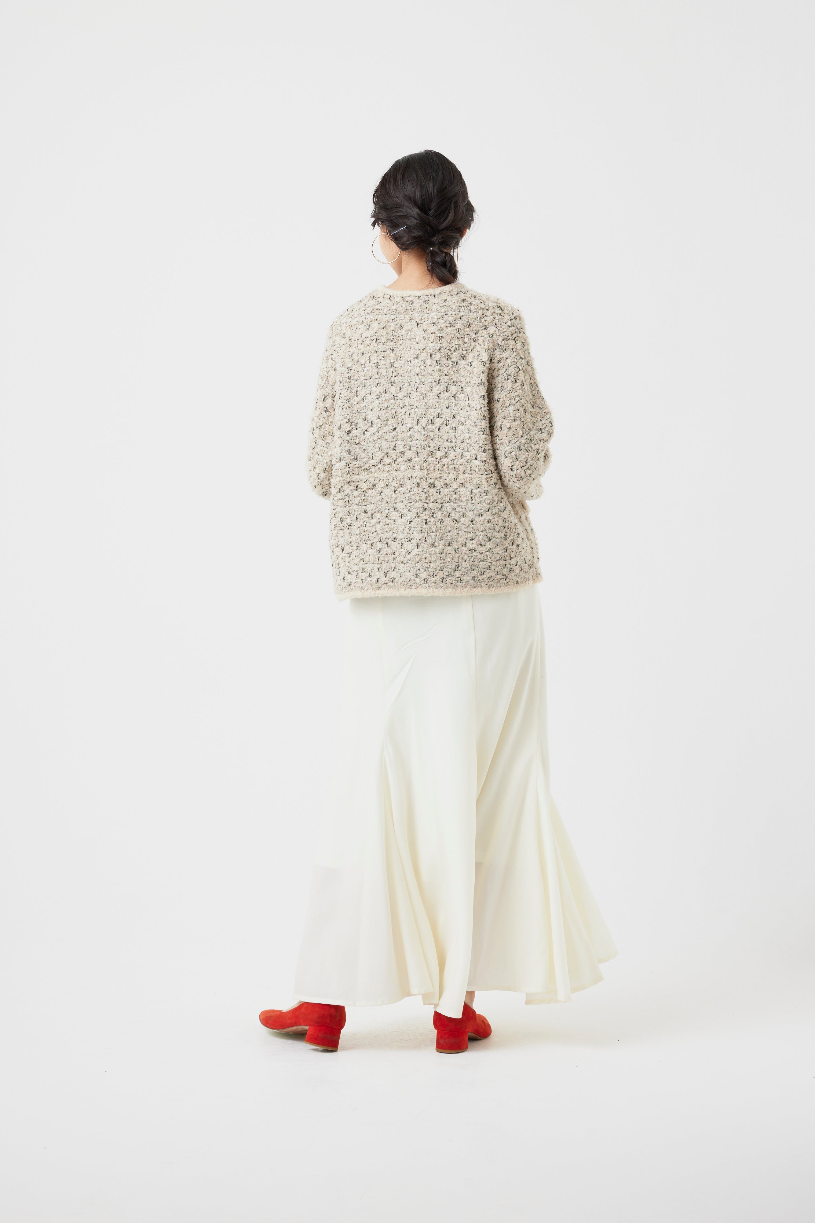 ツイードニットジャケット(6260-391)