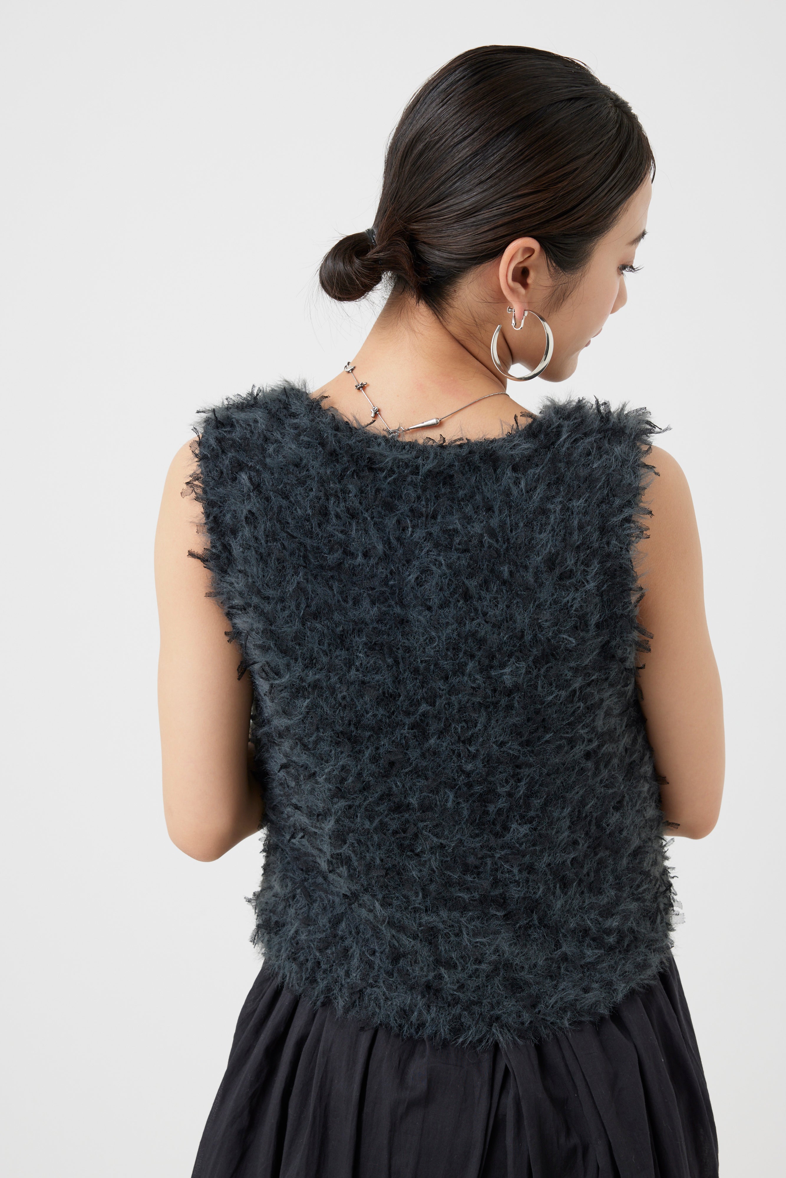 ファンシーヤーンニットビスチェ(6260-413)