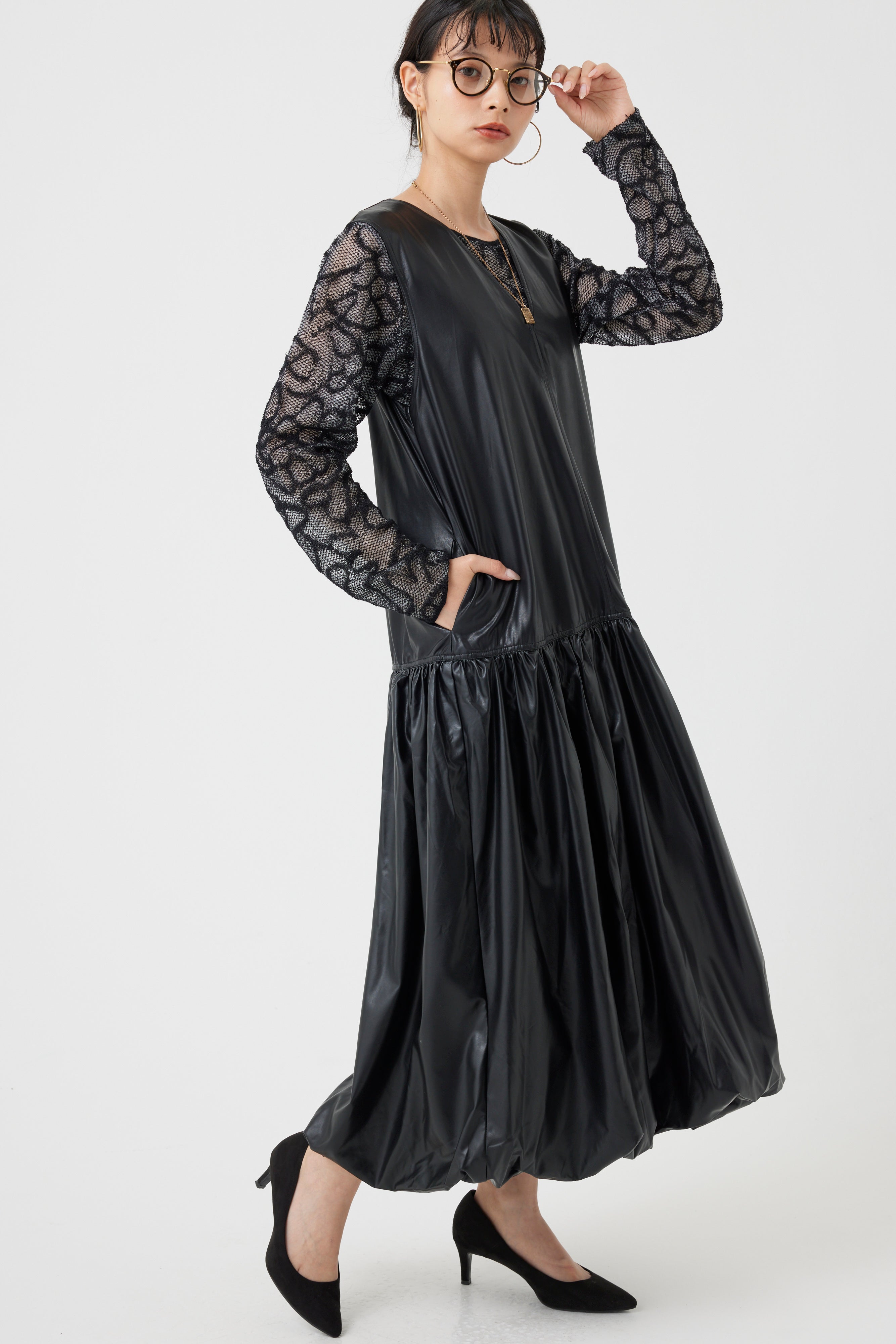 シースルージャガードインナートップス(6260-388)