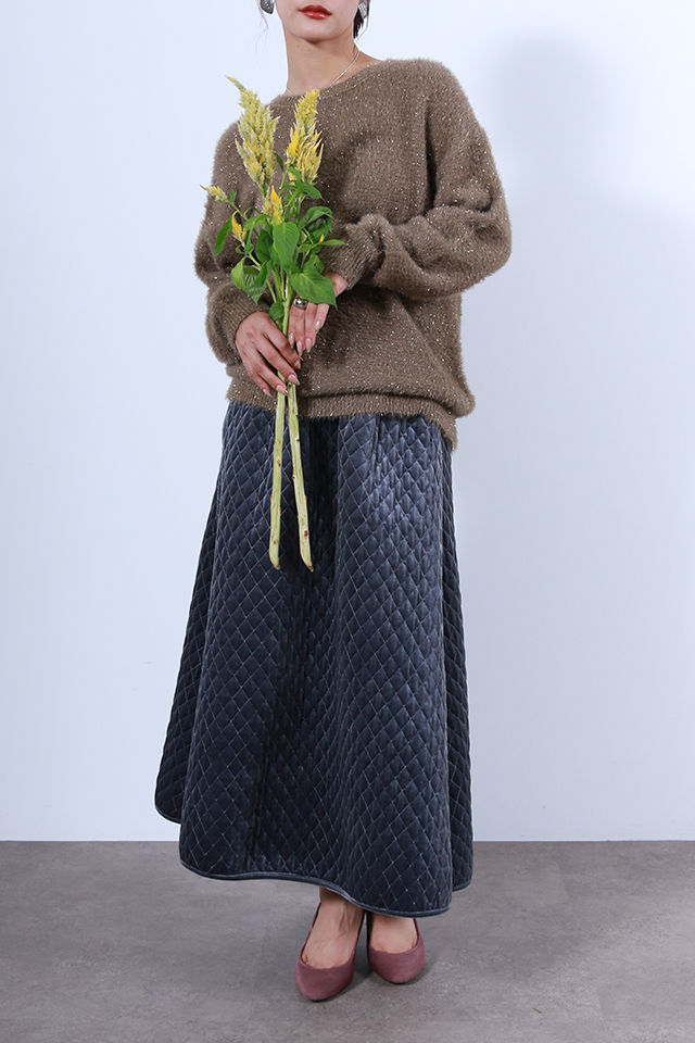 グリッターニットトップス(6263-516)