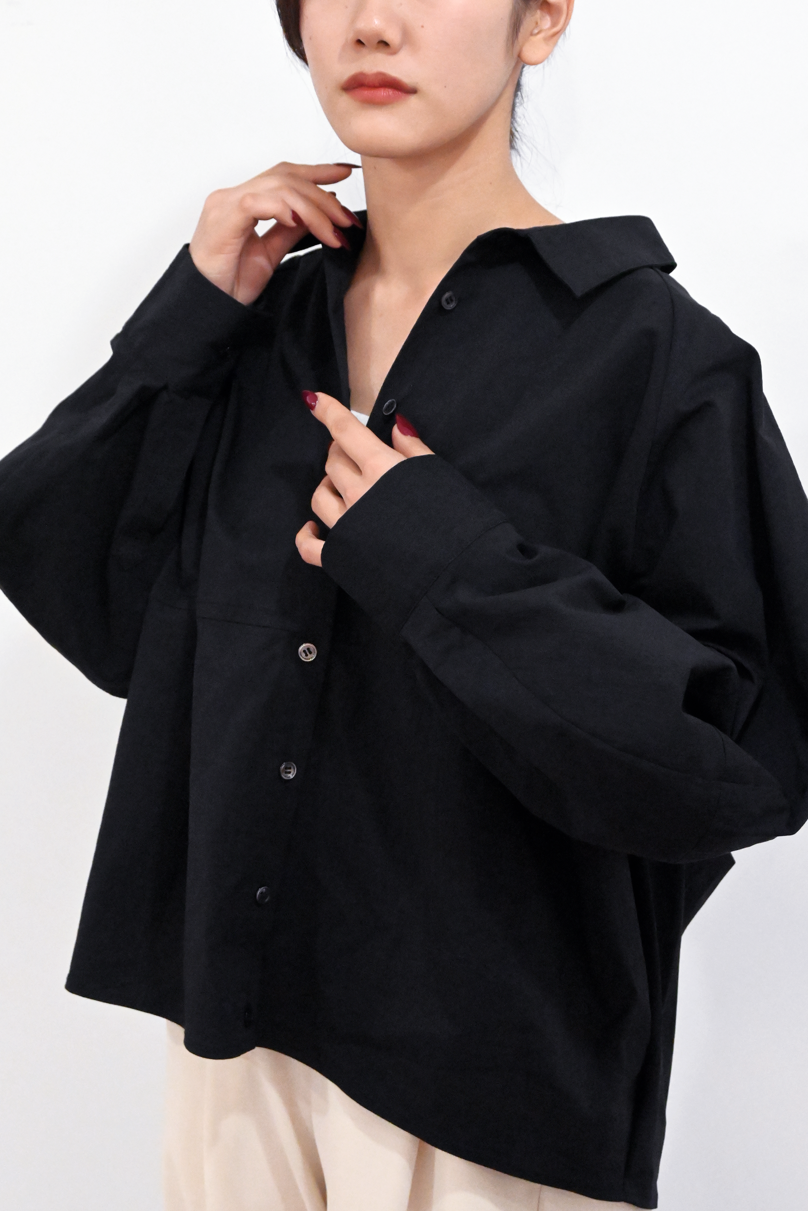 バルーンスリーブシャツ(6265-574)