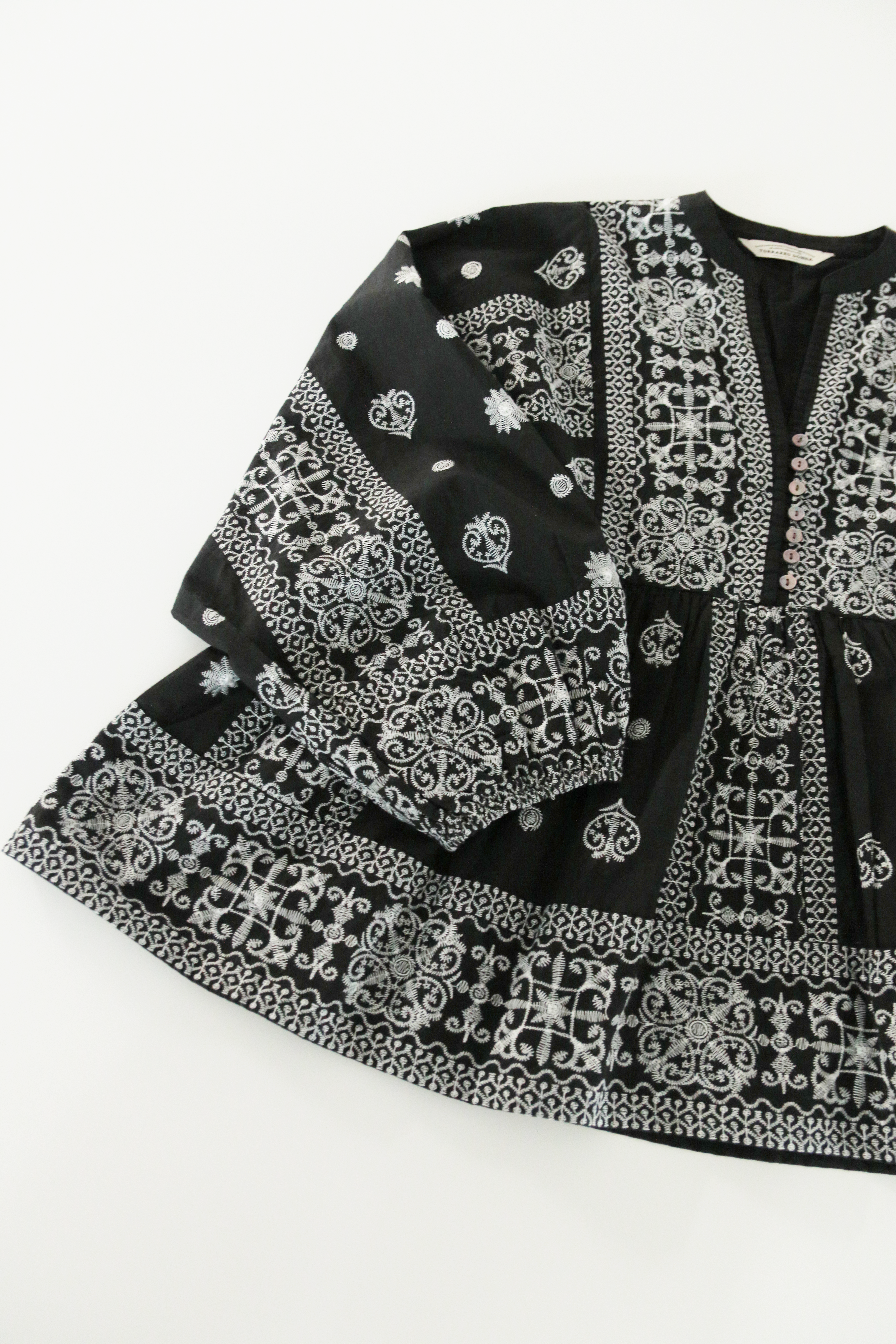 刺繍コットンブラウス(6251-541)