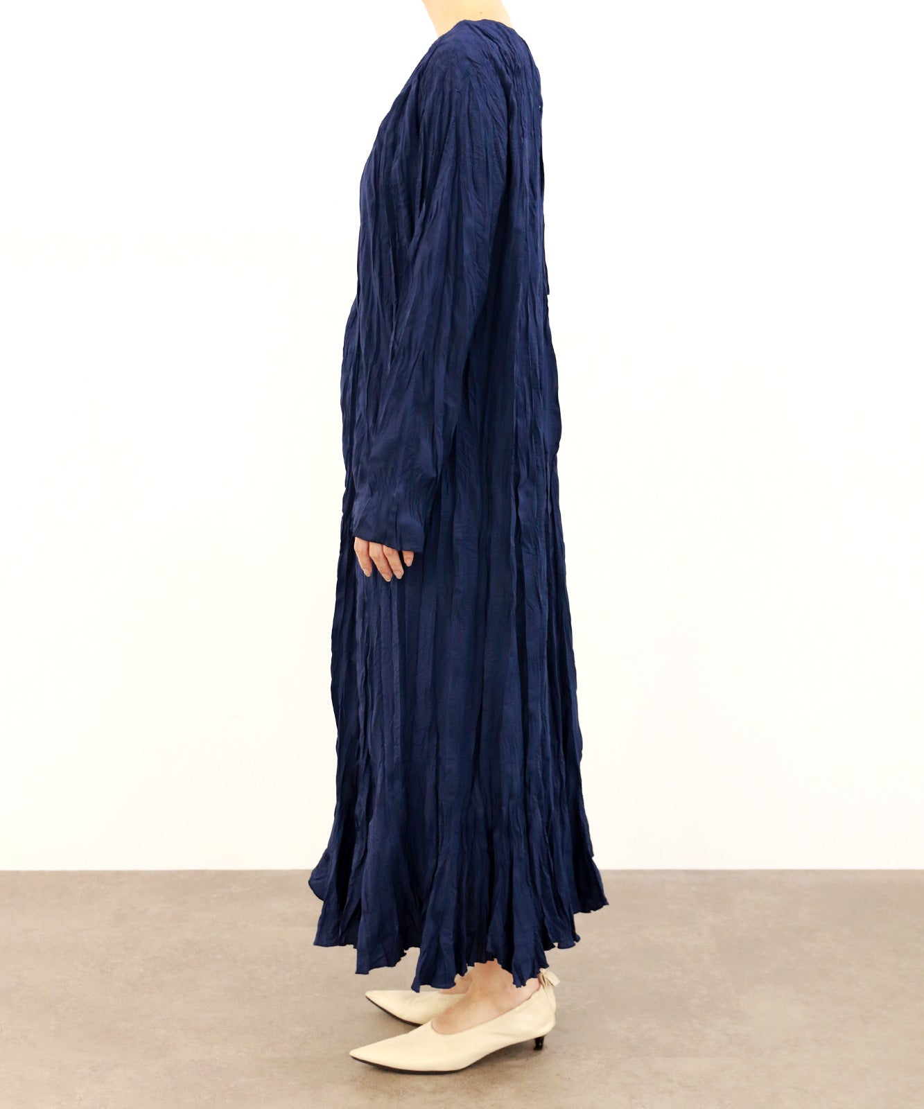 クリンクル加工2WAYワンピース(6259-476)