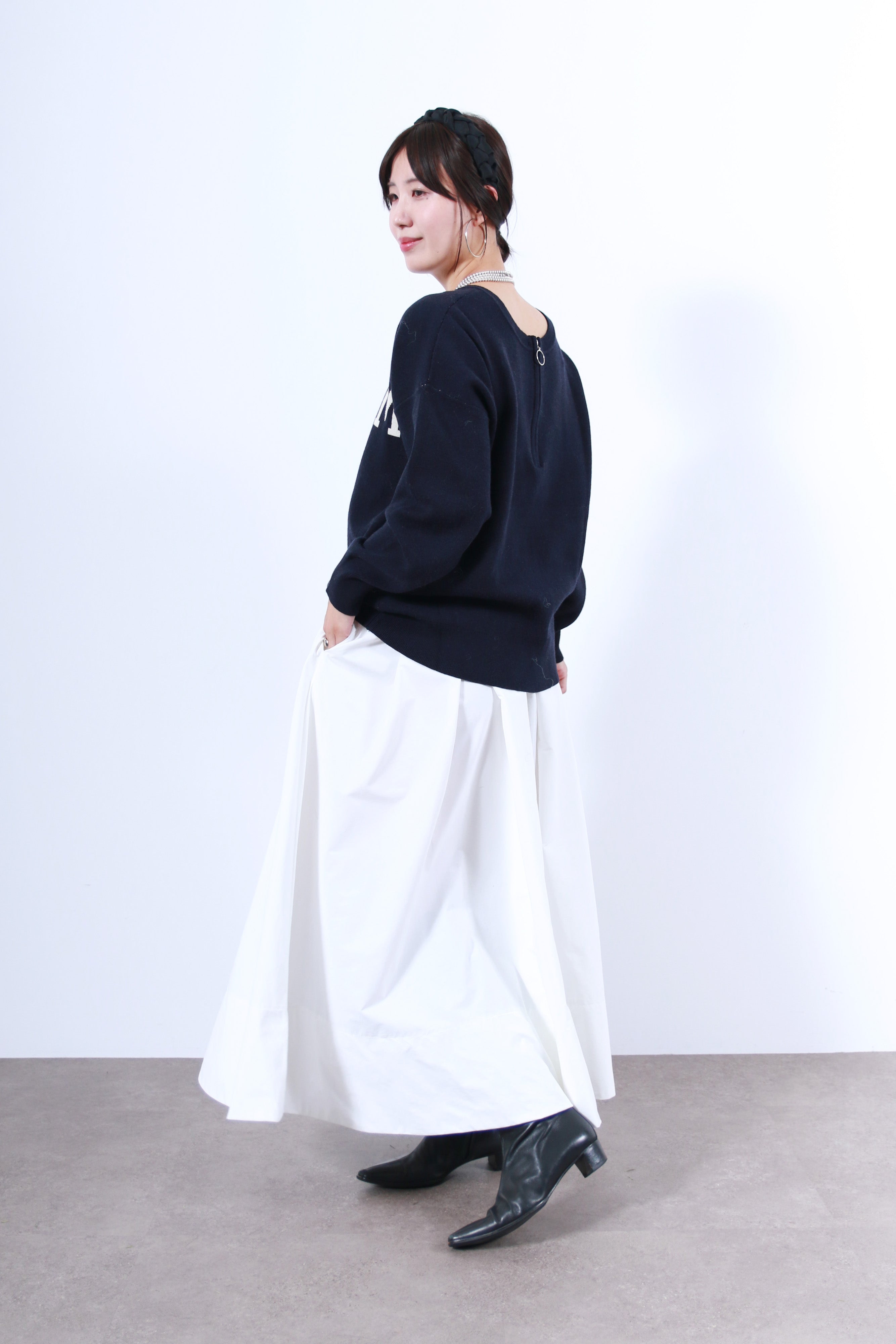 2WAYロゴニットトップス(6263-521)