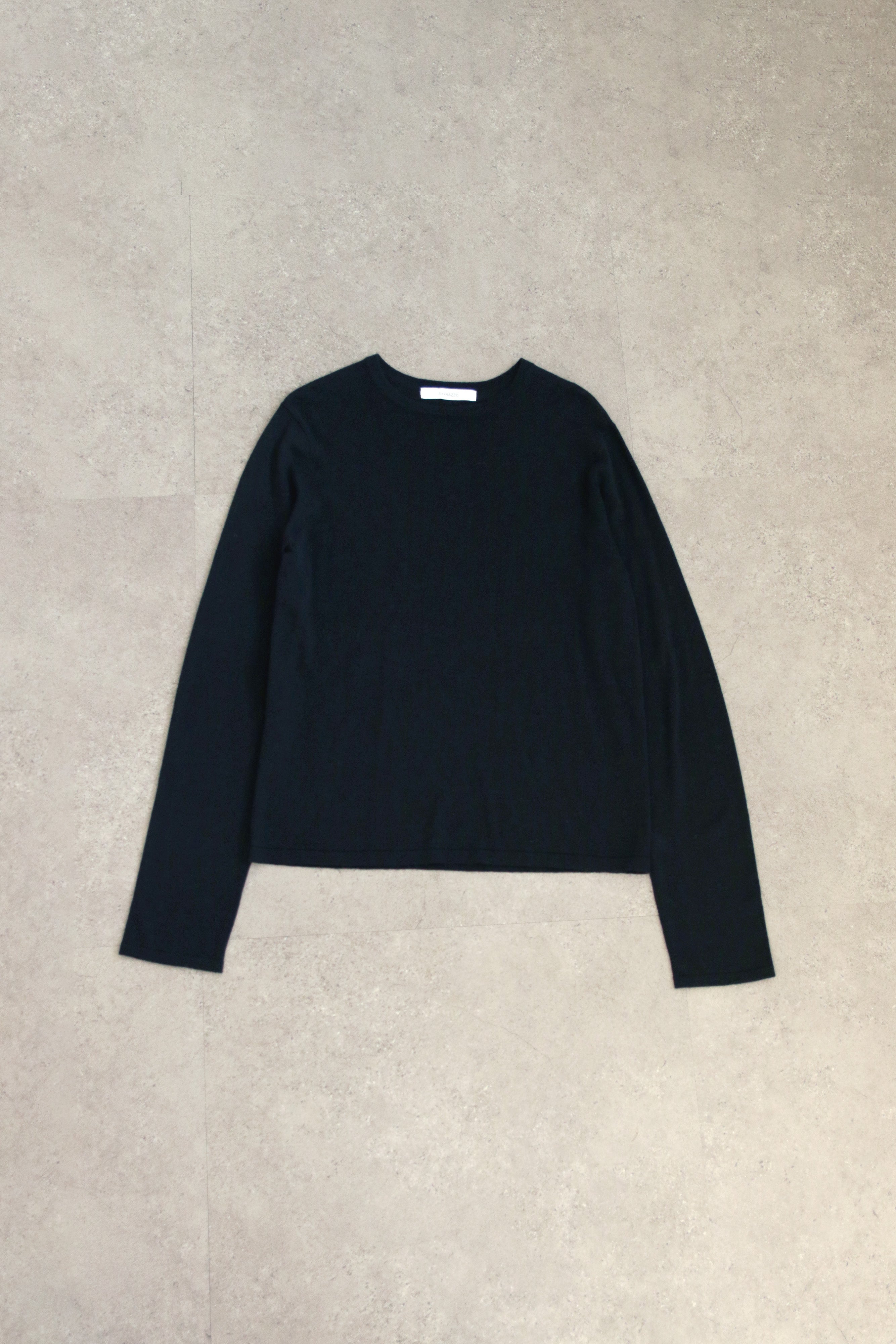 ウール混ベーシックニットトップス(6263-523)