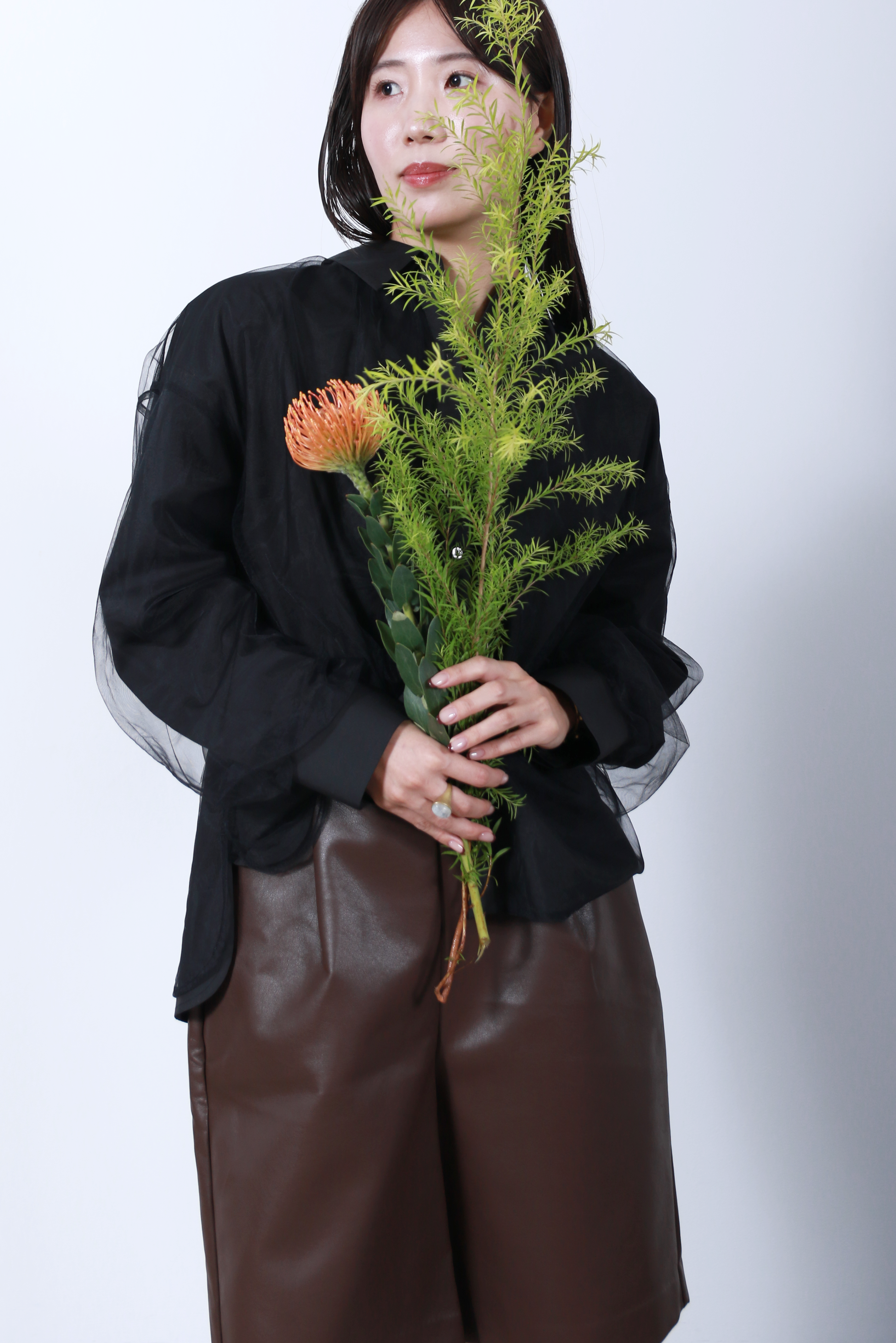 シアーチュールシャツ(6263-500)