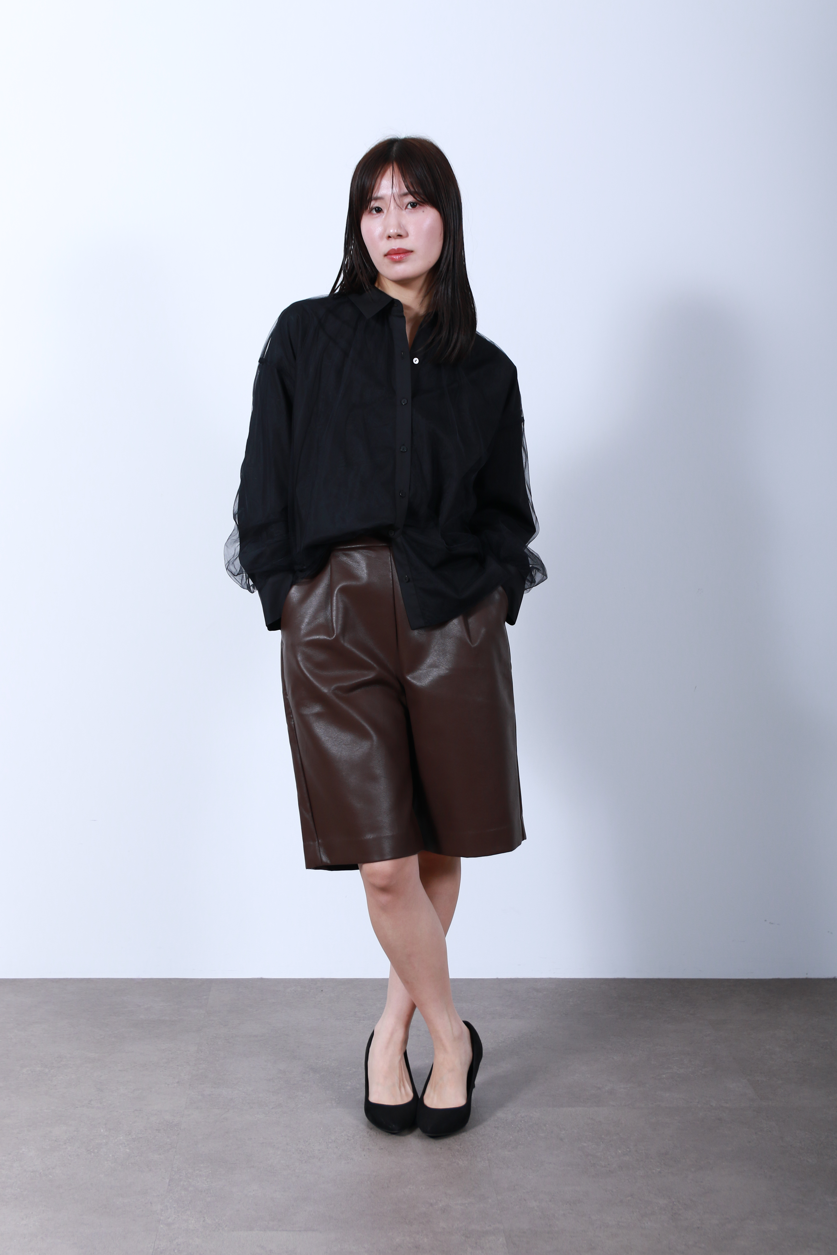 シアーチュールシャツ(6263-500)