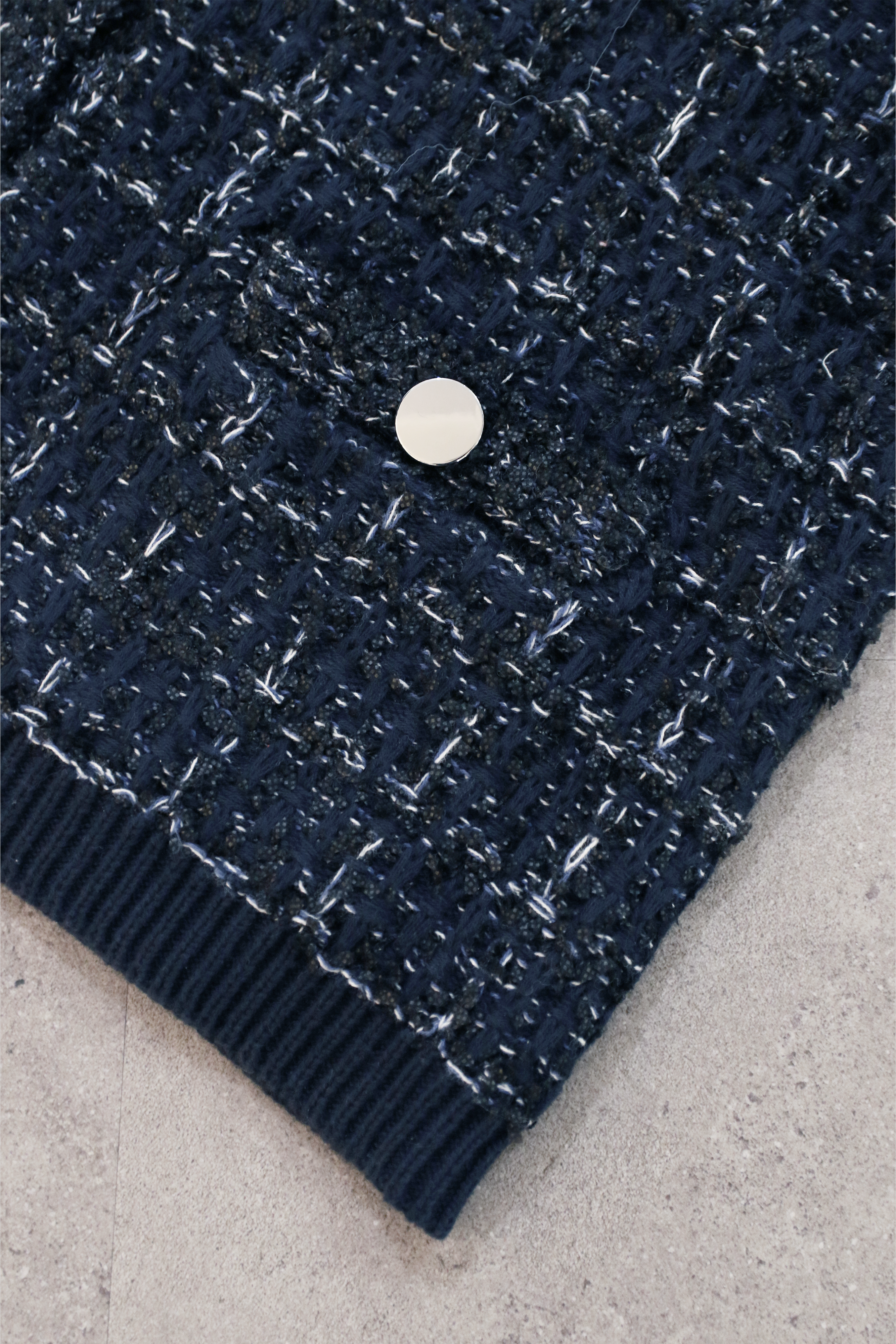 チェックパターンカーディガン(6262-453)