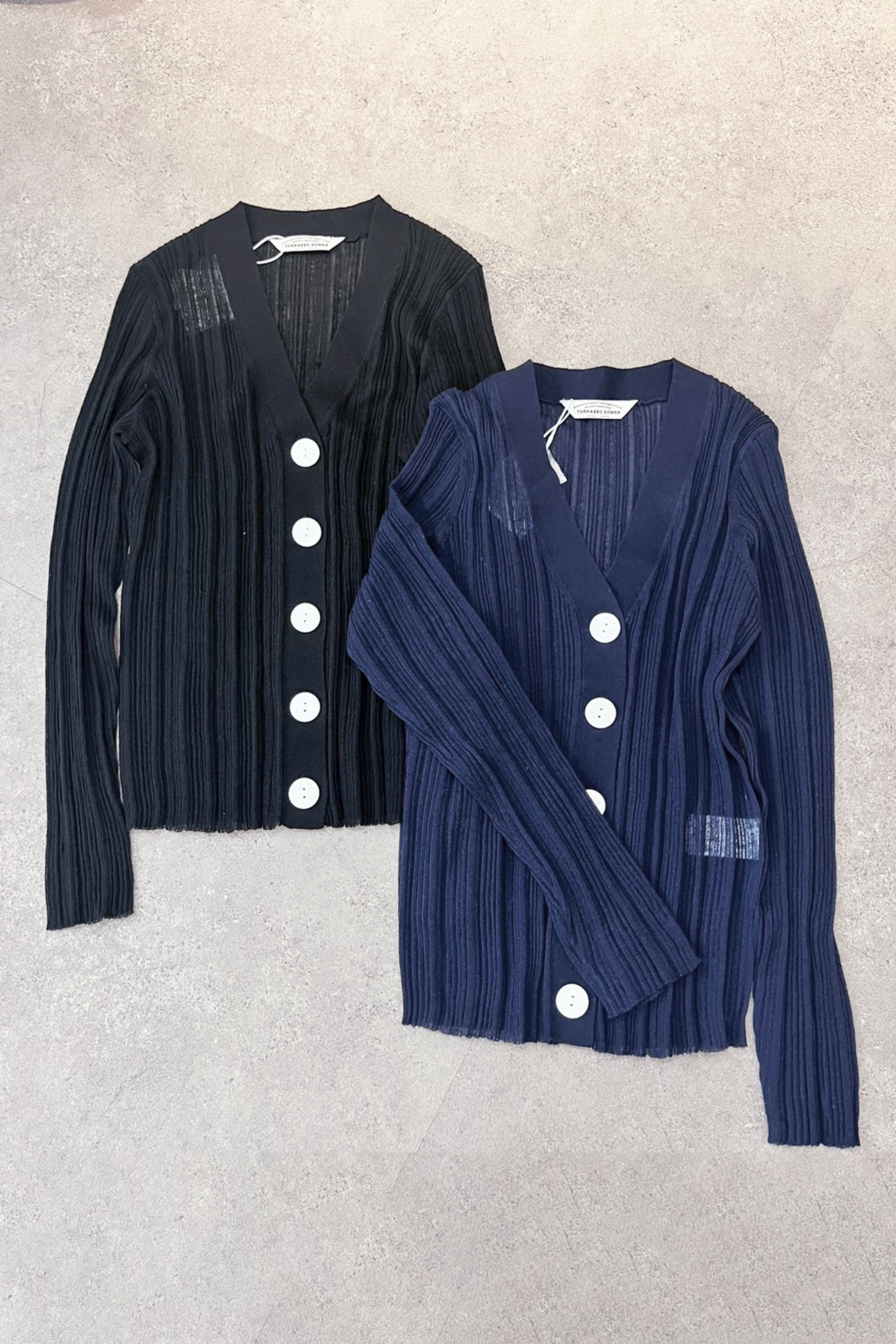 【comming soon】ランダムリブニットカーディガン(6266-340)