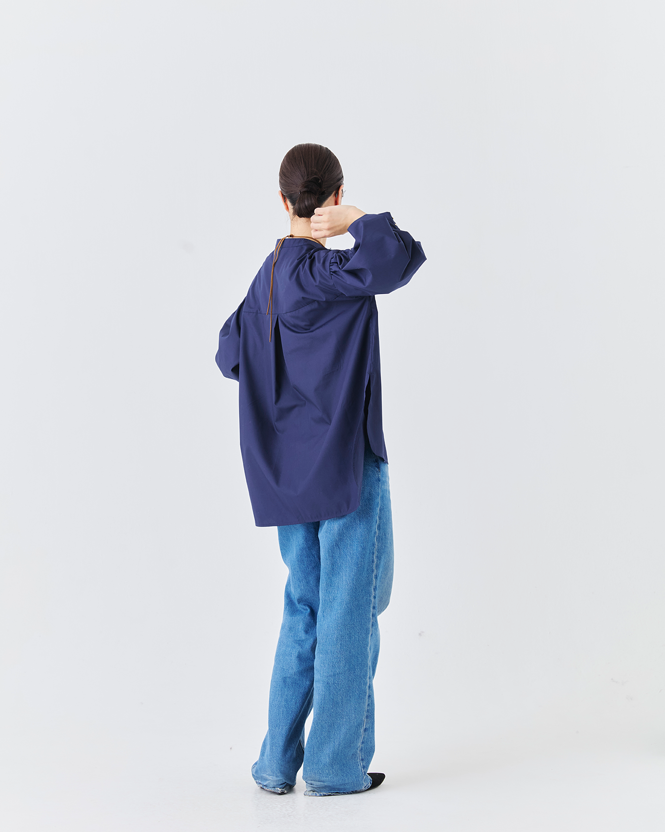 チュールフリルブラウス(6262ー457)