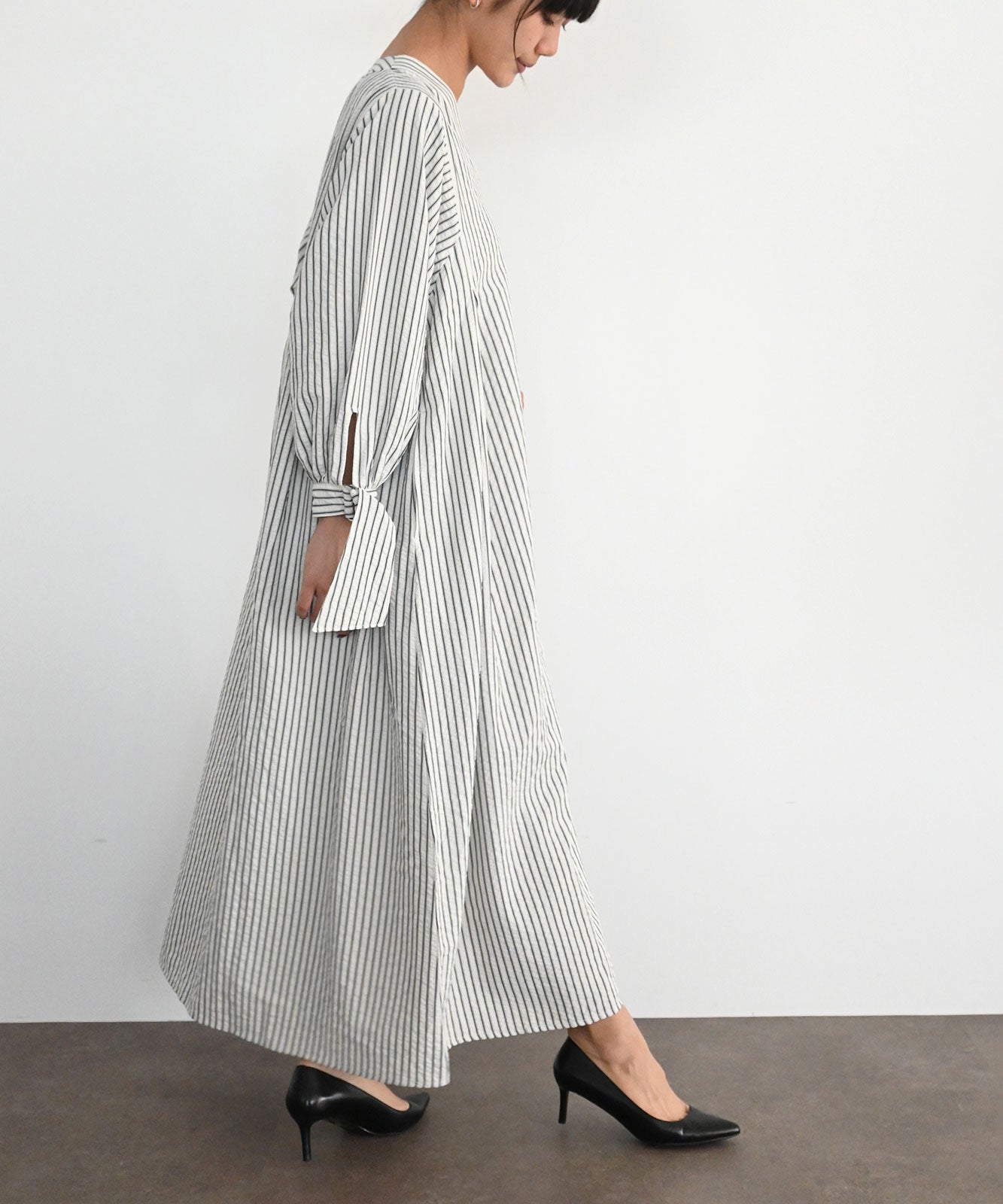 ストライプワンピース(6251-347)