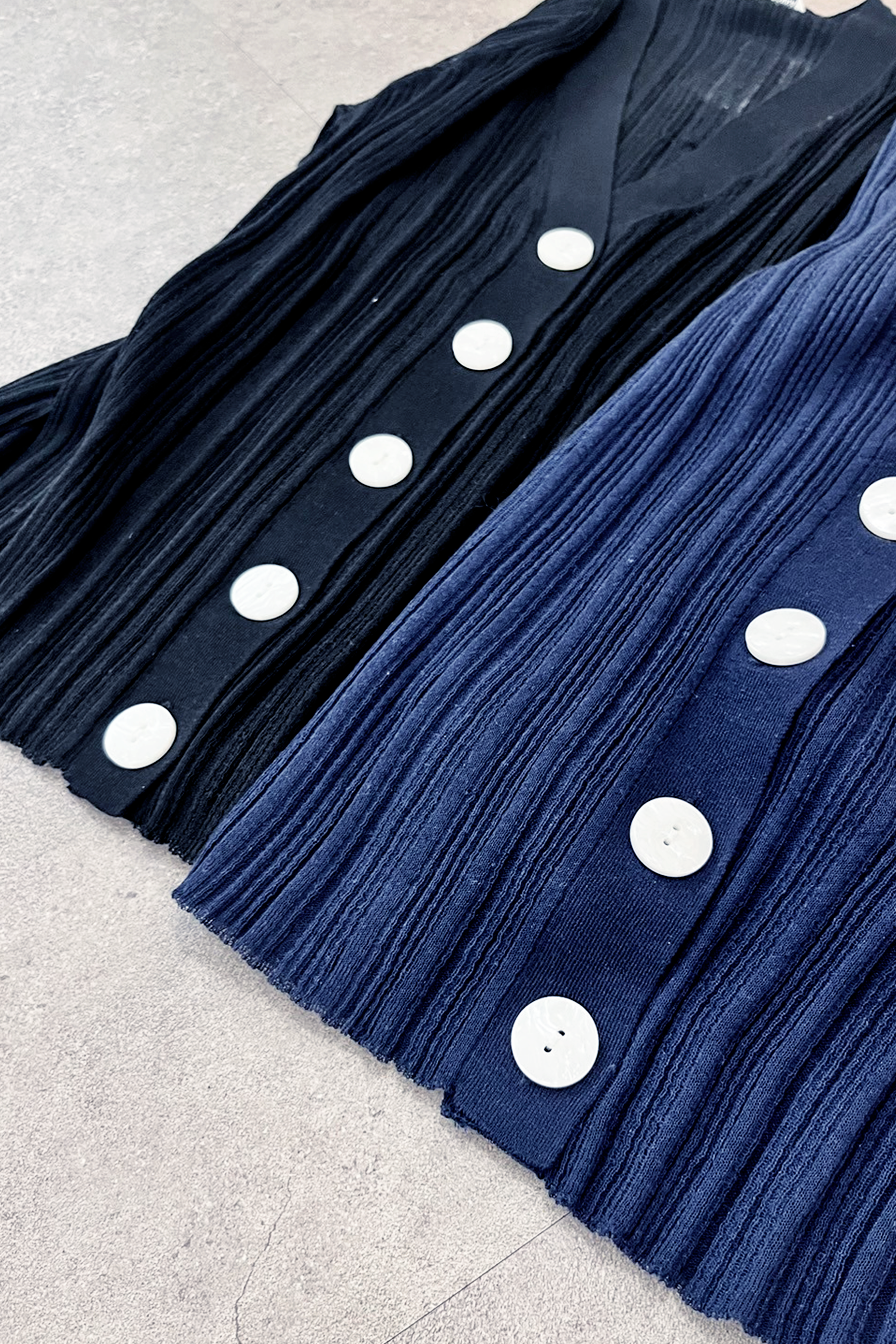 【comming soon】ランダムリブニットカーディガン(6266-340)