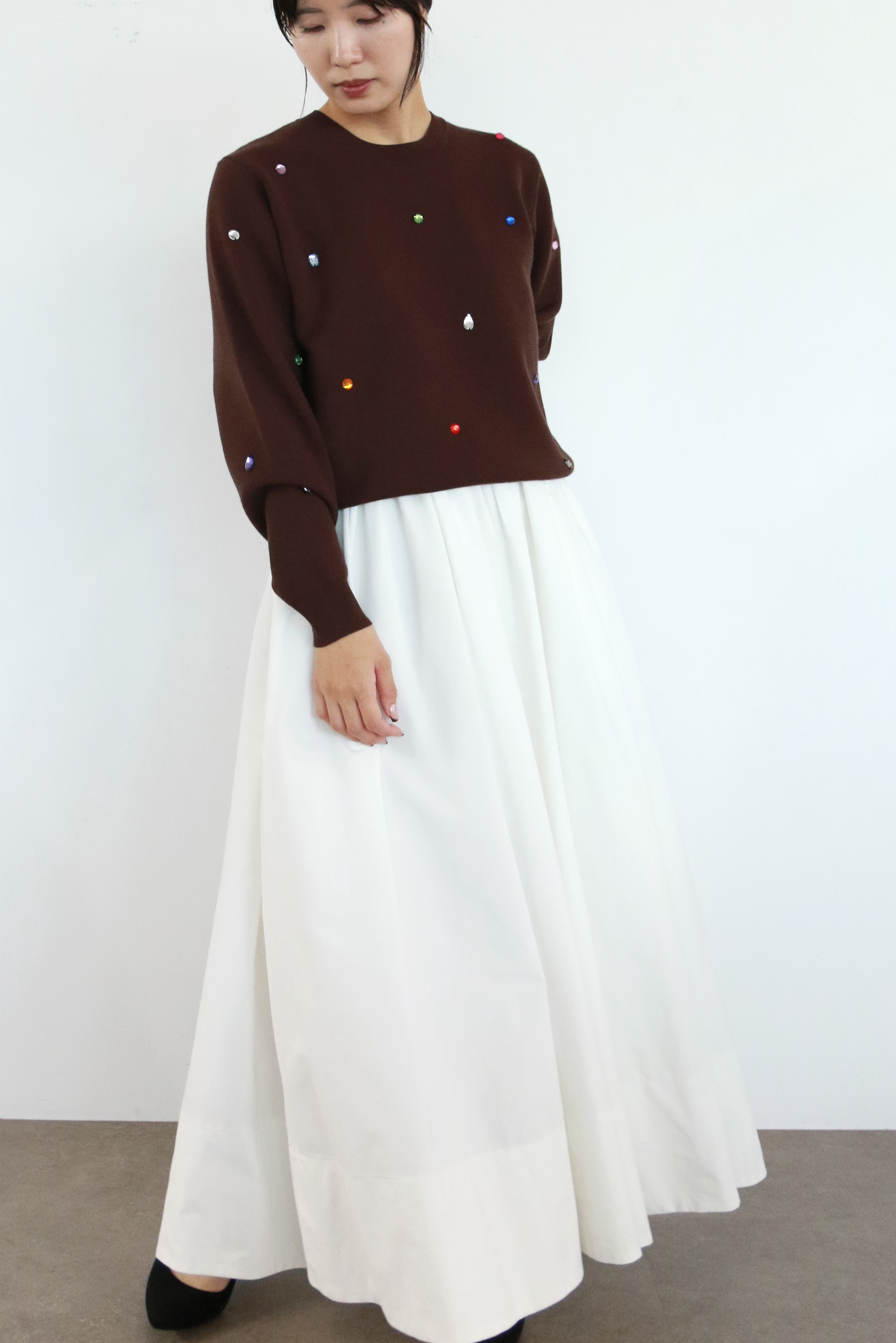 ジュエリーニットトップス(6263-511)