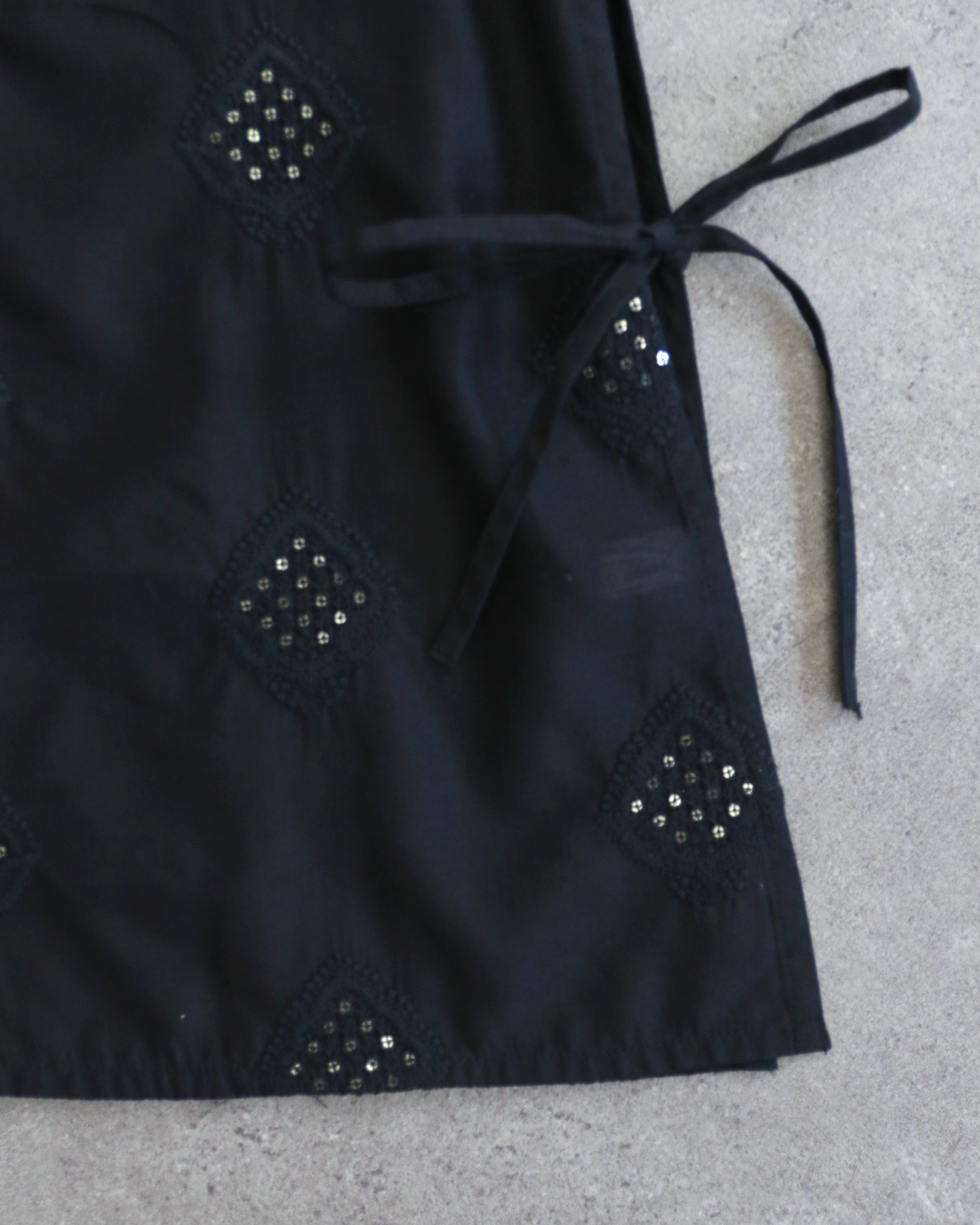 【3.20- 先行予約開始】インド刺繍レイヤード2WAYトップス(6266-319)