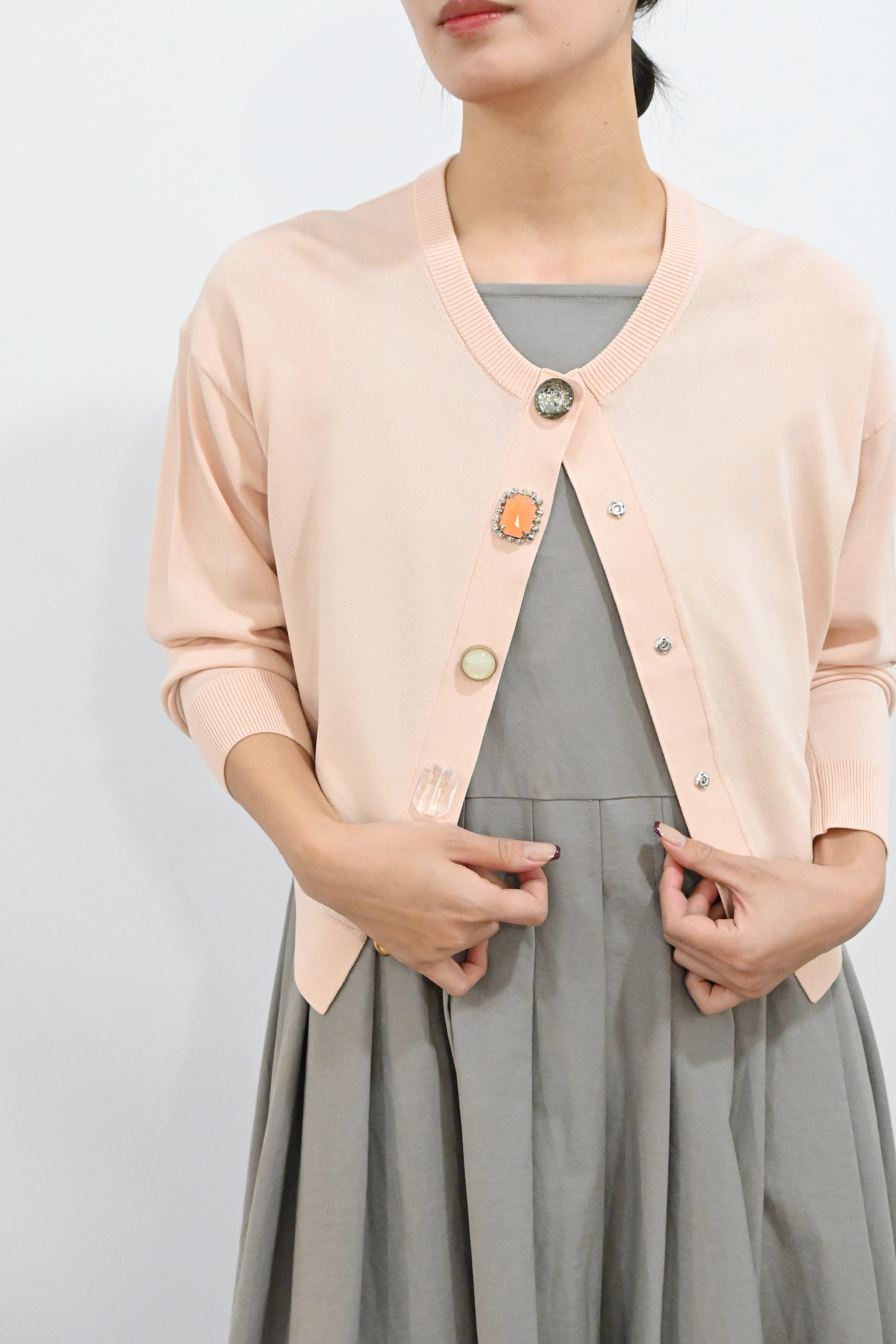 【予約終了】プリーツマキシドレス(6265-573)