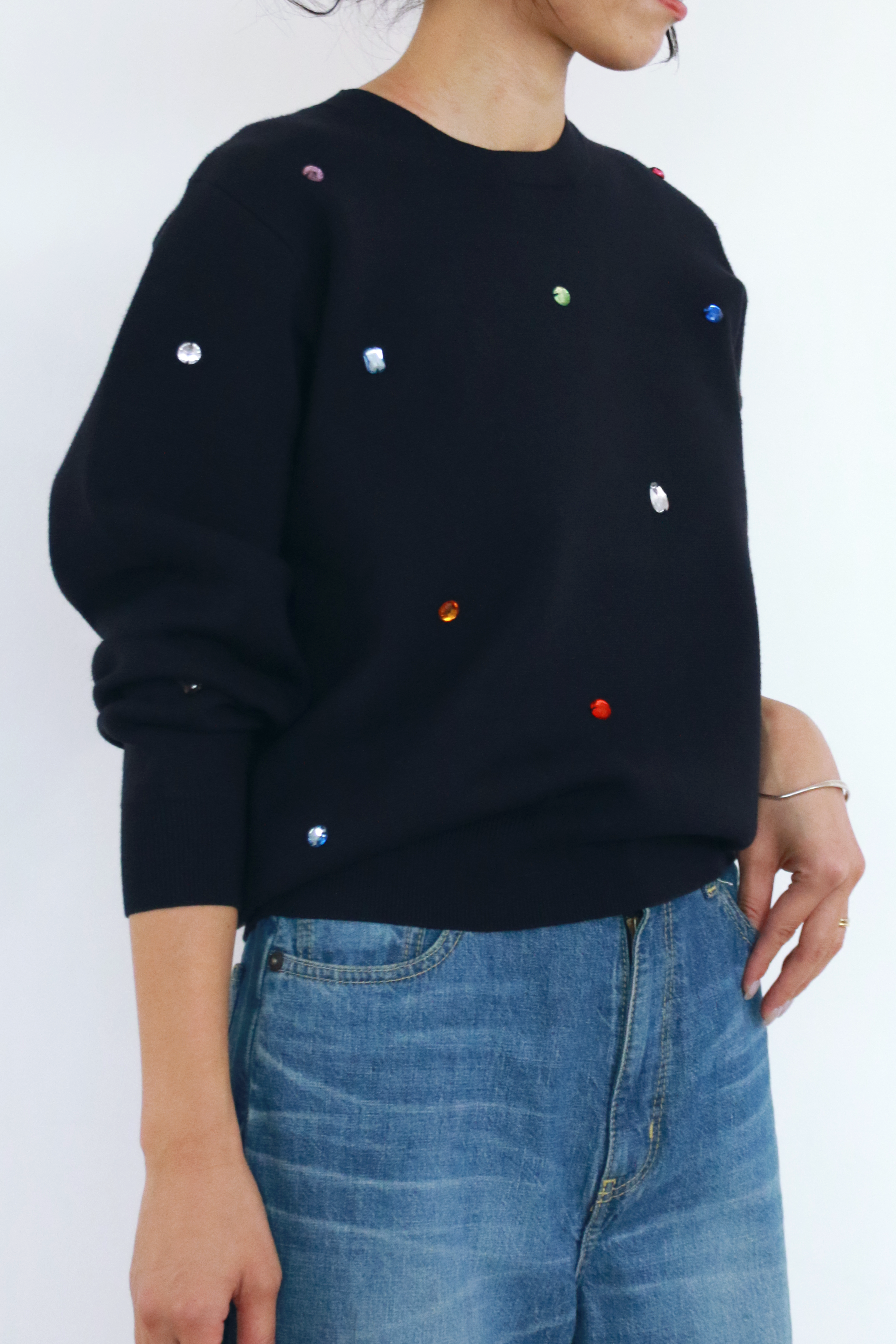 【予約】ジュエリーニットトップス(6263-511)