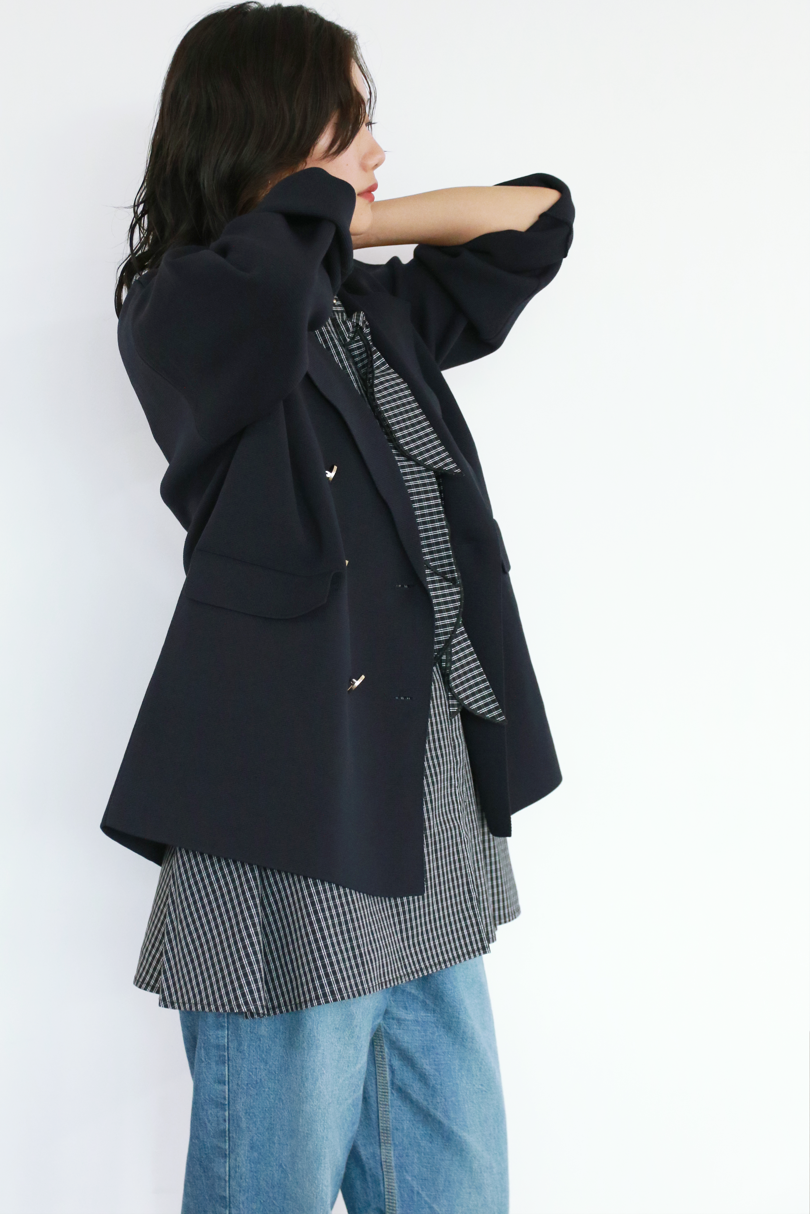 ミラノリブニットジャケット(6260-411)