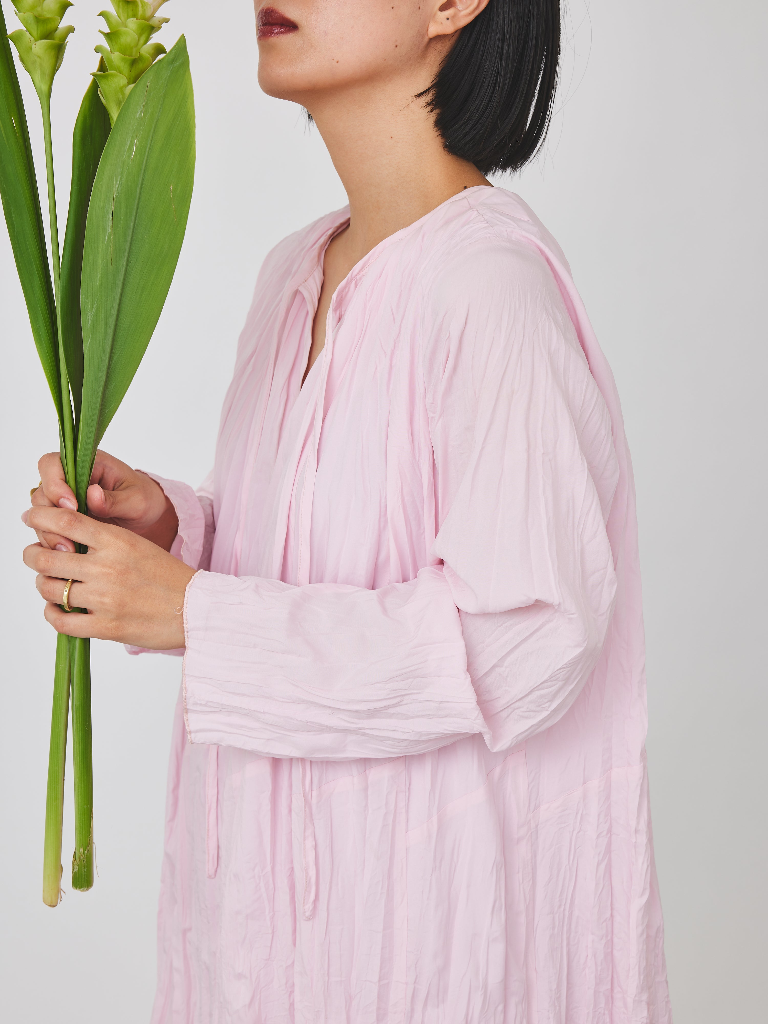 クリンクル加工2WAYワンピース(6259-476)