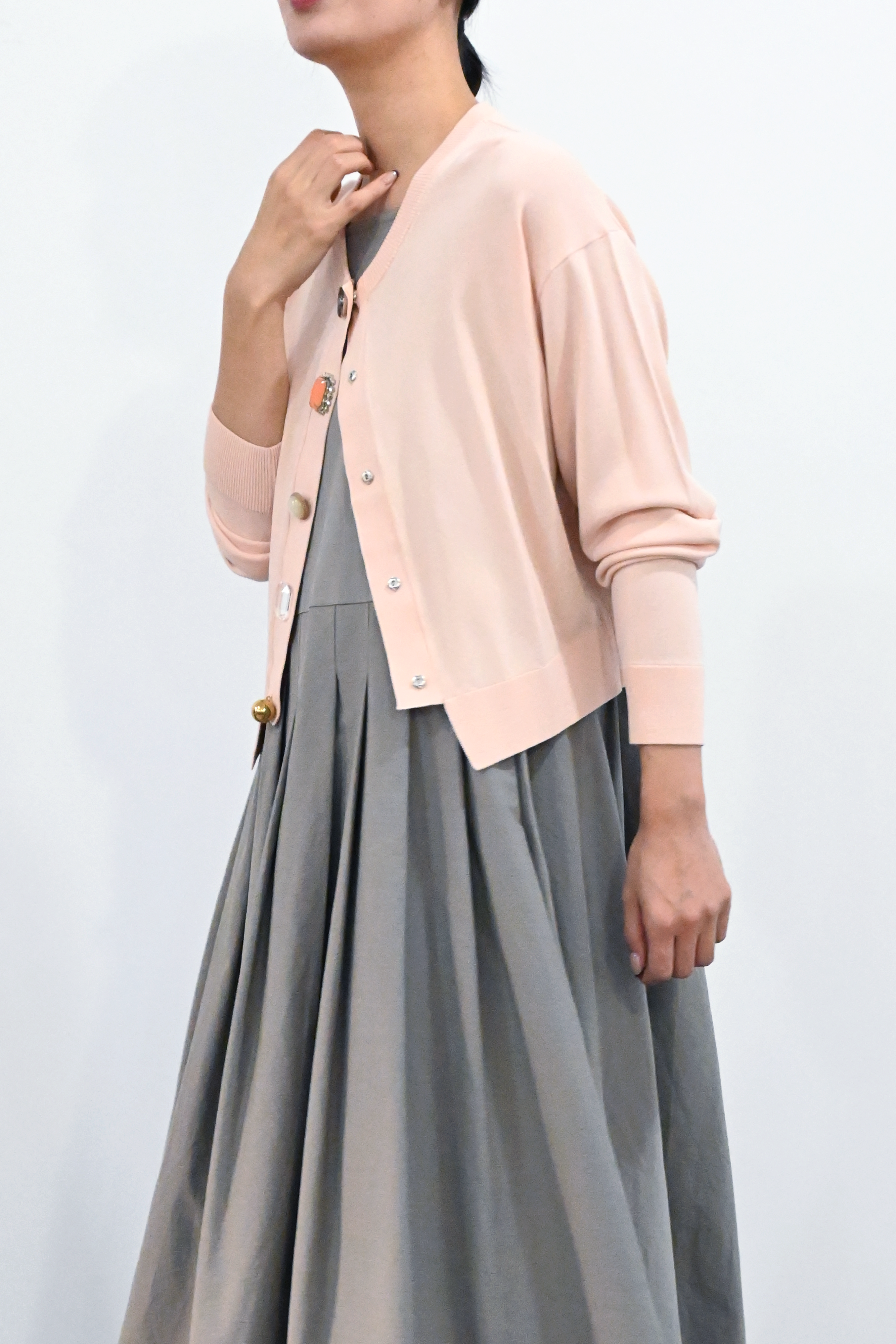 【予約終了】プリーツマキシドレス(6265-573)