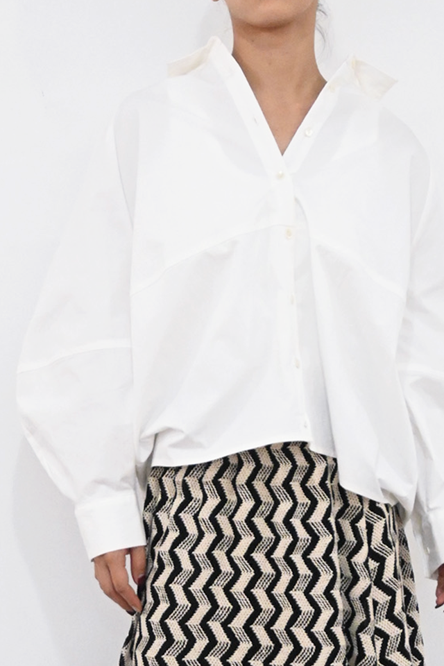 【予約終了】バルーンスリーブシャツ(6265-574)