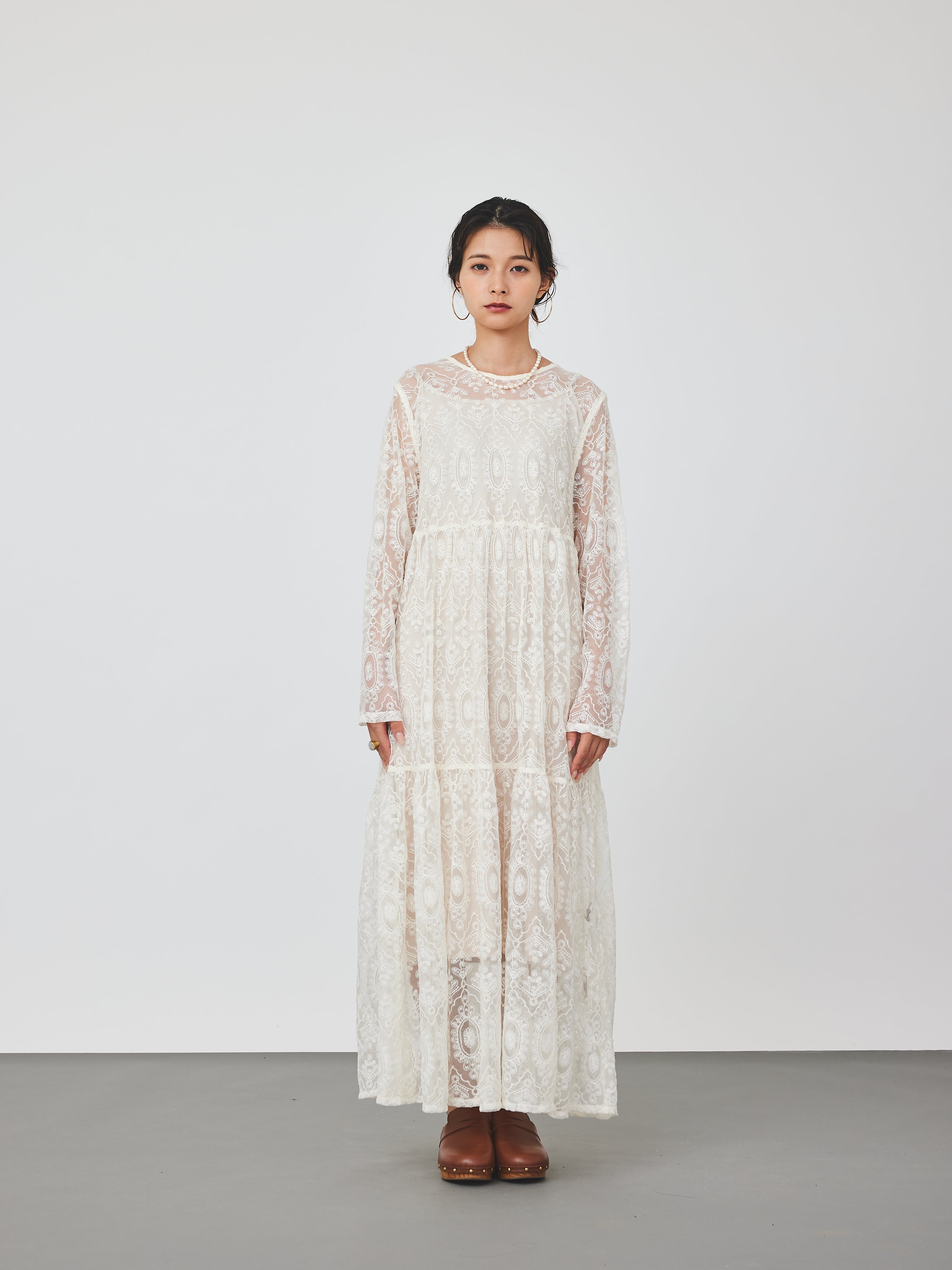 レースティアードワンピース(6259-470)