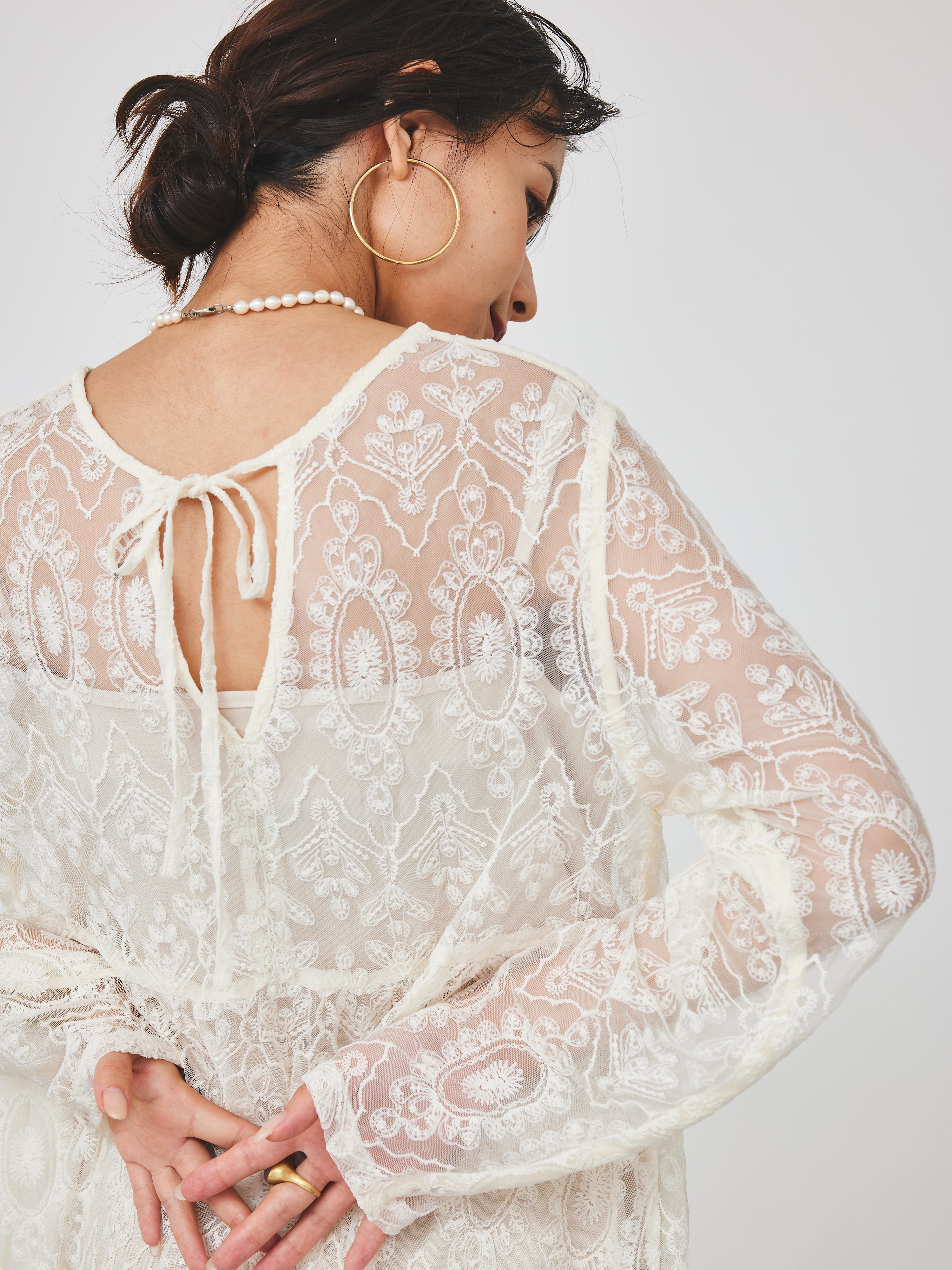 レースティアードワンピース(6259-470)