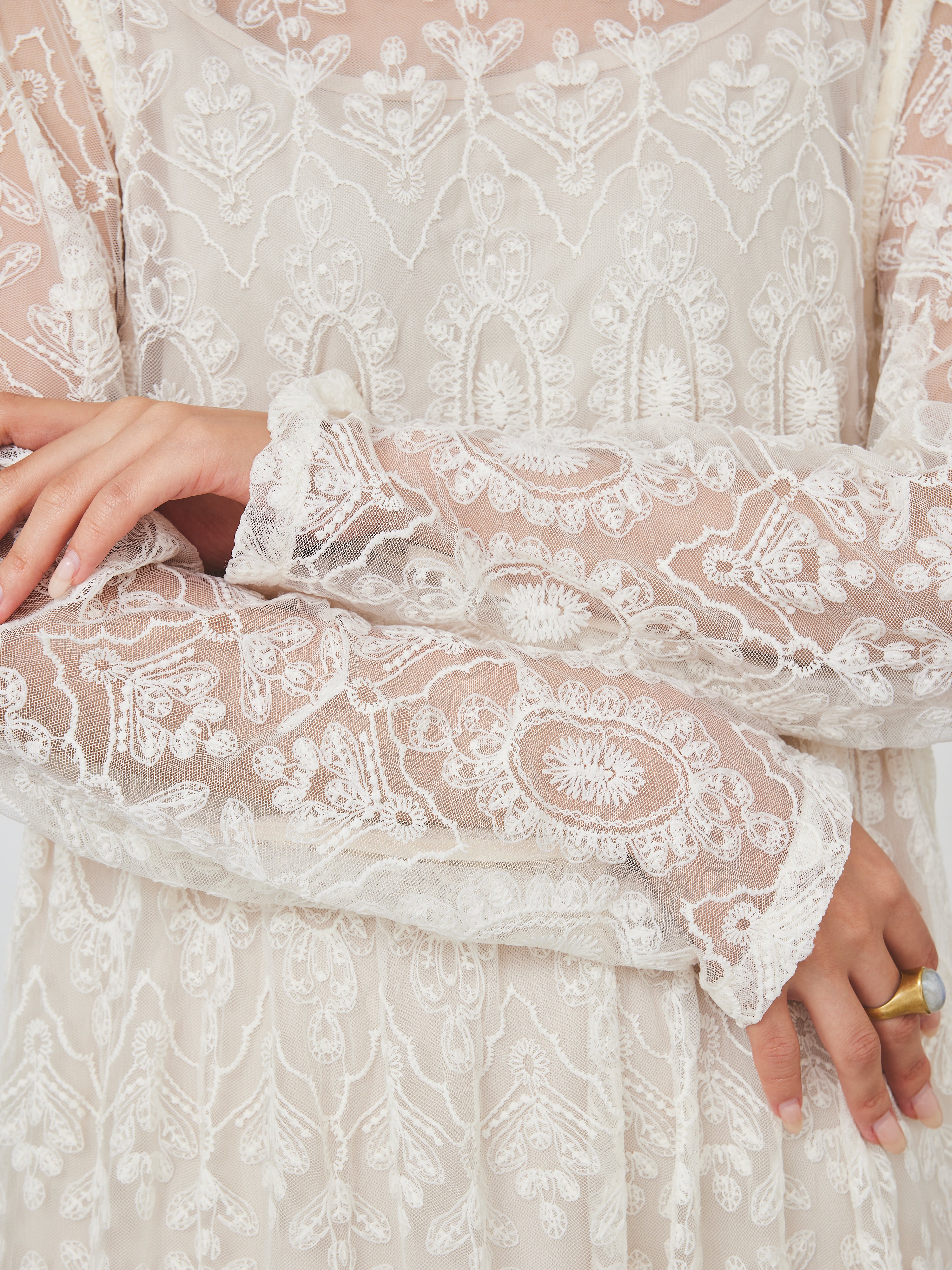 レースティアードワンピース(6259-470)