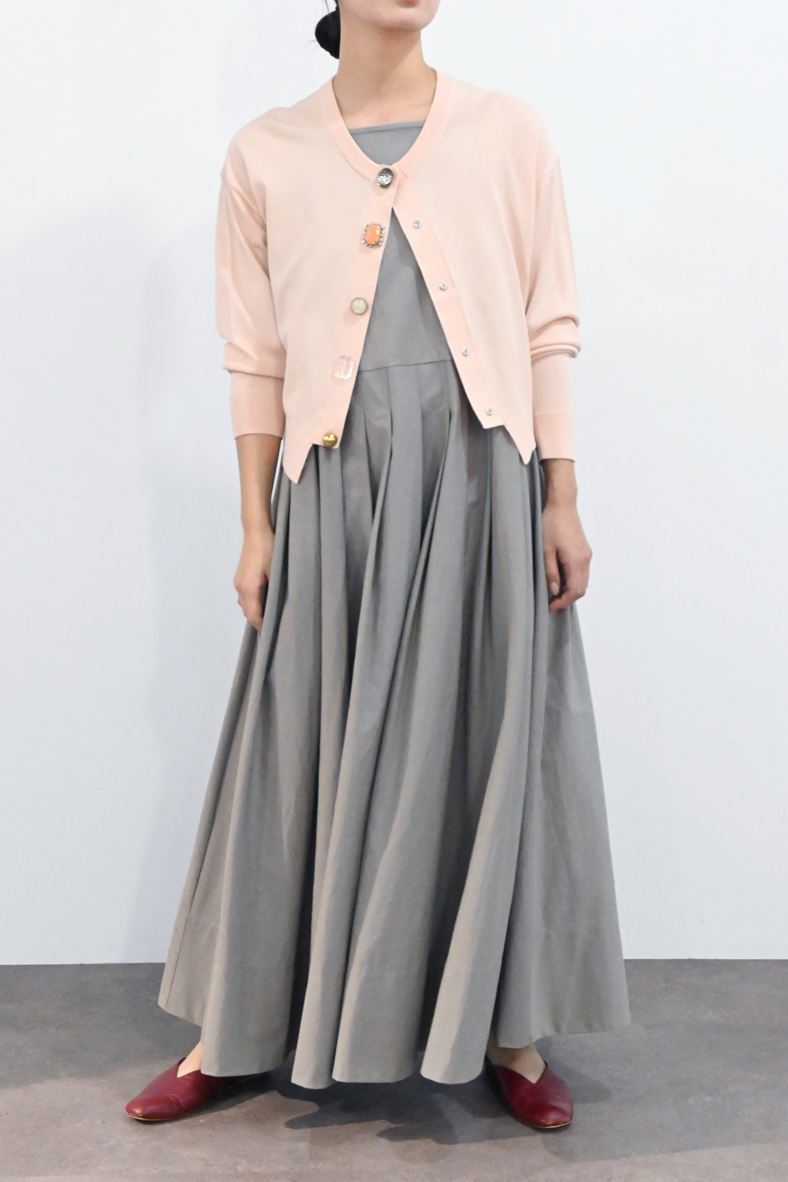 【予約終了】プリーツマキシドレス(6265-573)