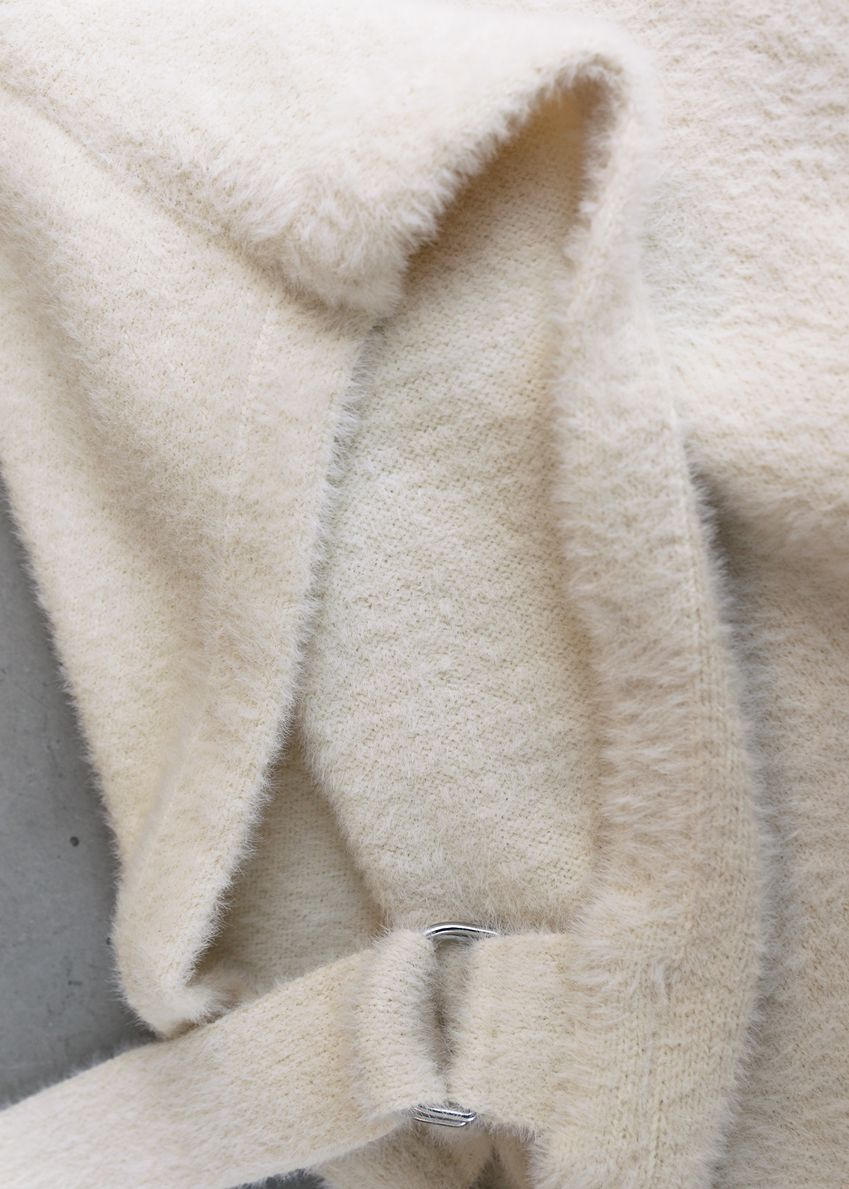 ニットベロアポンチョ(6255-381)