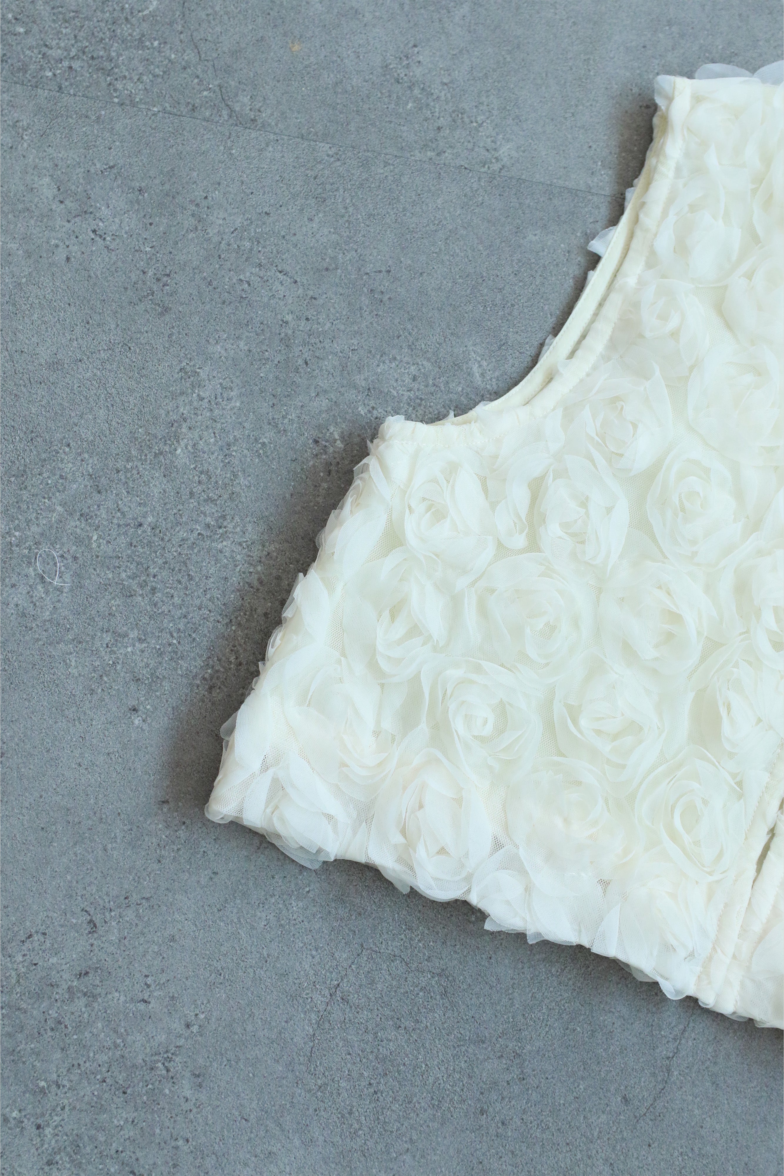 フラワーチュールパターンベスト(6262-454)