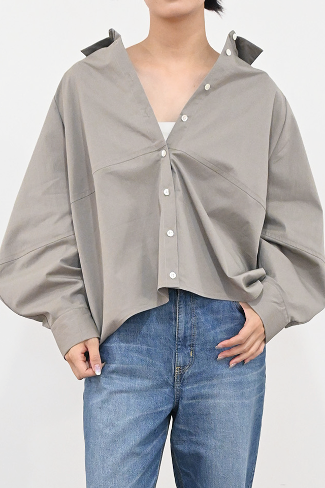 バルーンスリーブシャツ(6265-574)