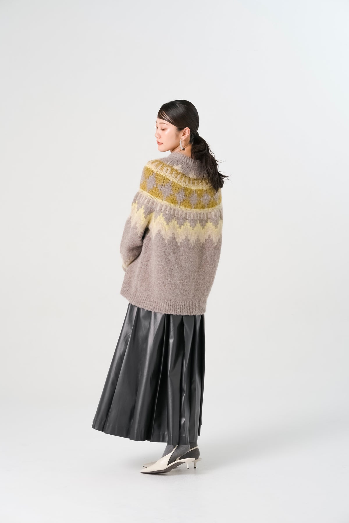 ノルディックパターンニット