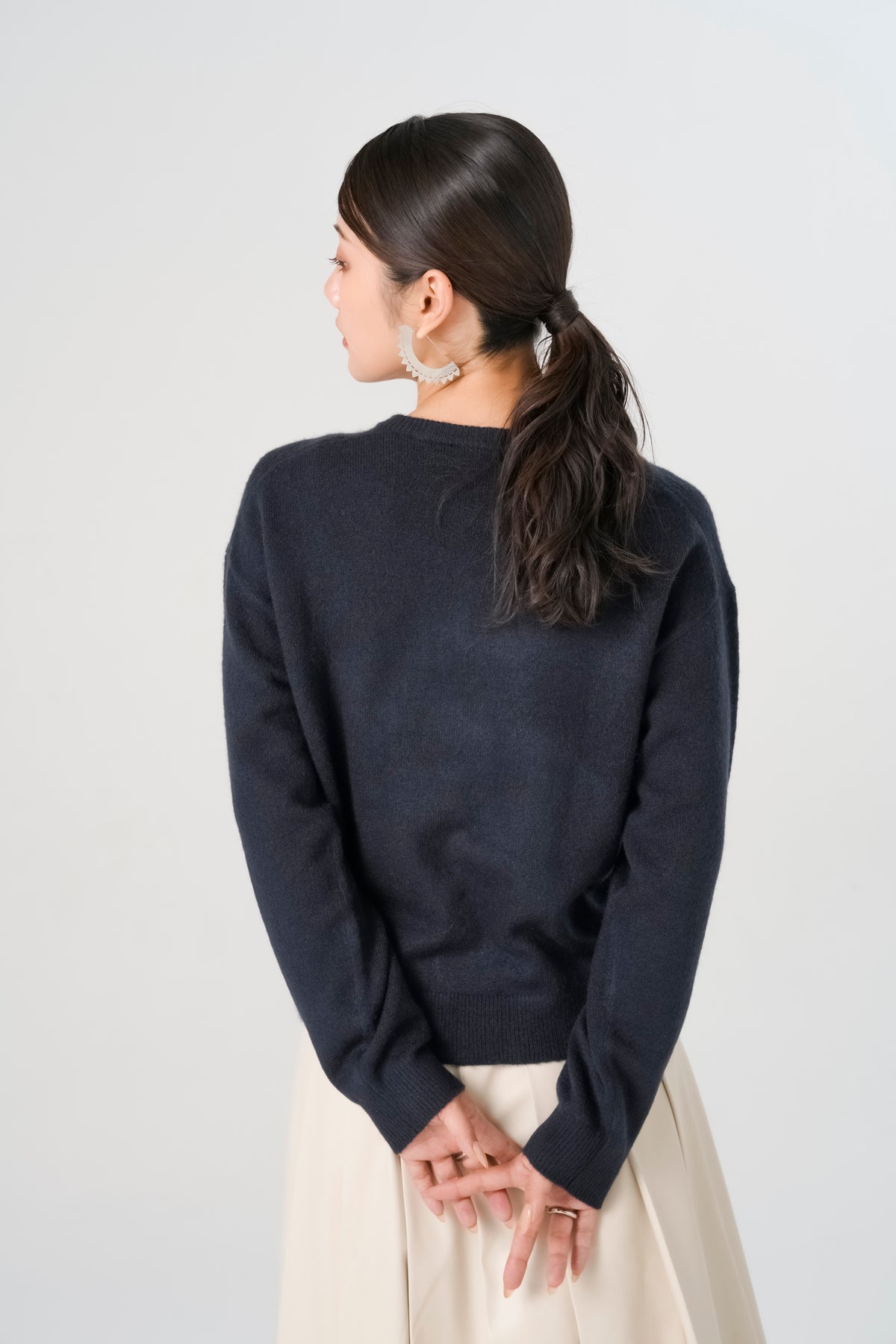 フェルテッドビジューカーディガン(6271-692)