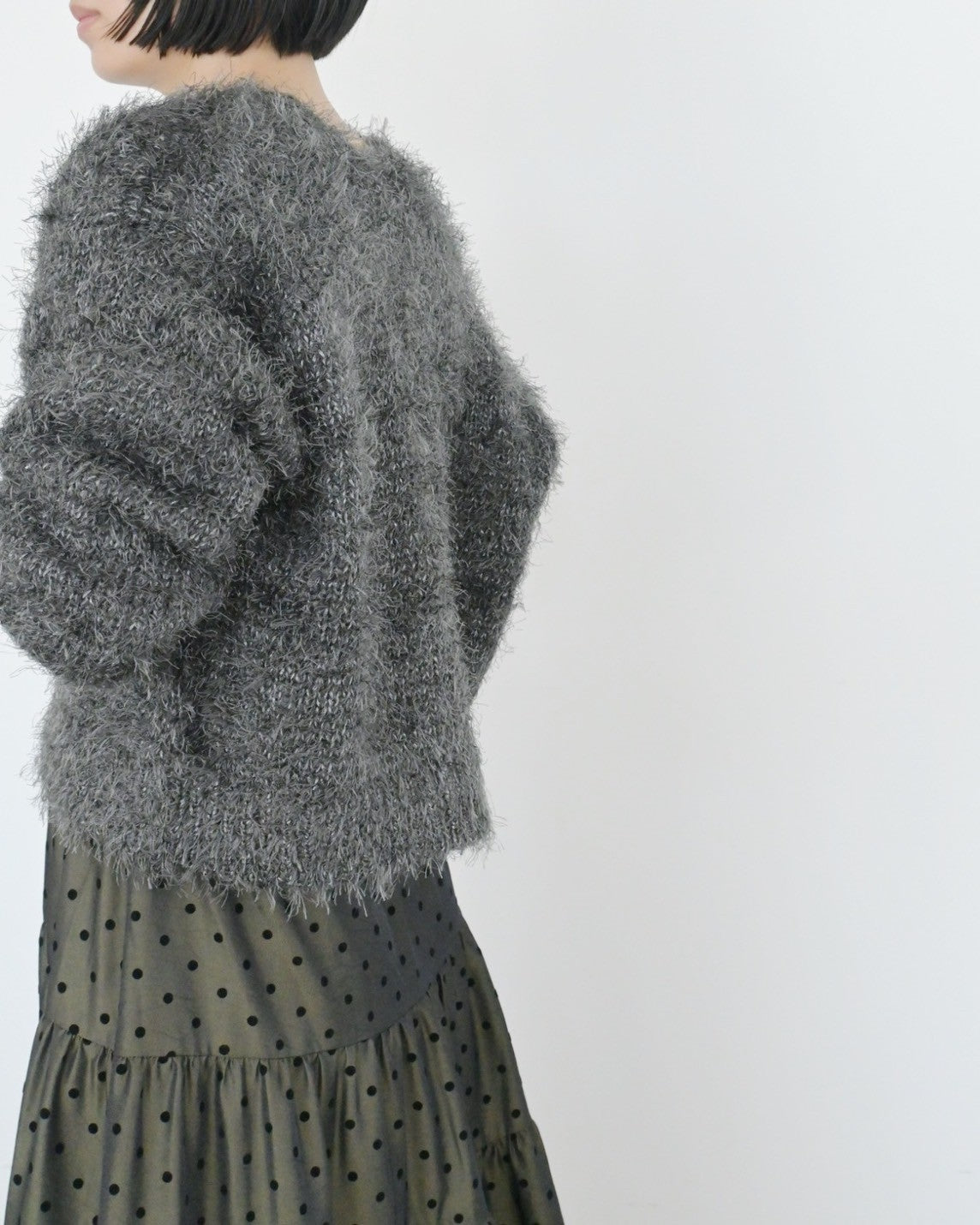 シャギーVネックニットトップス(6255-388.6262-483)