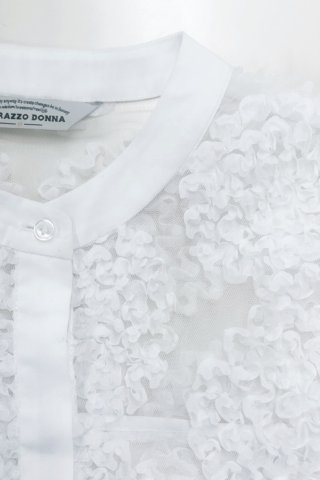 メッシュ刺繍レースブラウス(6259-482/6265-572)