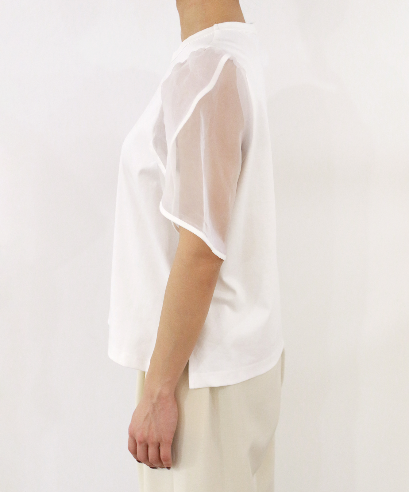 チューリップスリーブTシャツ(6252-421)