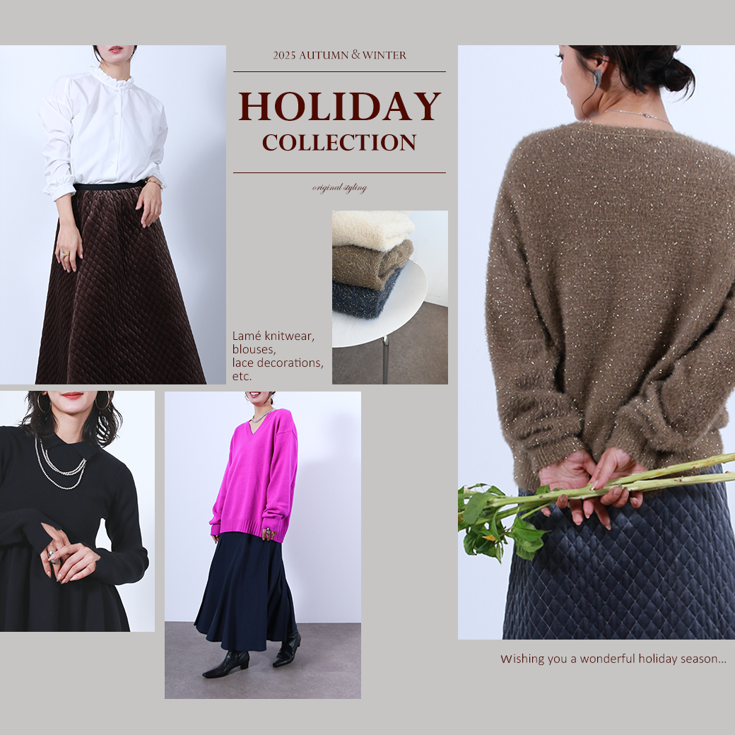 HOLIDAY COLLECTION  お勧め！ホリデーアイテム特集＊.::