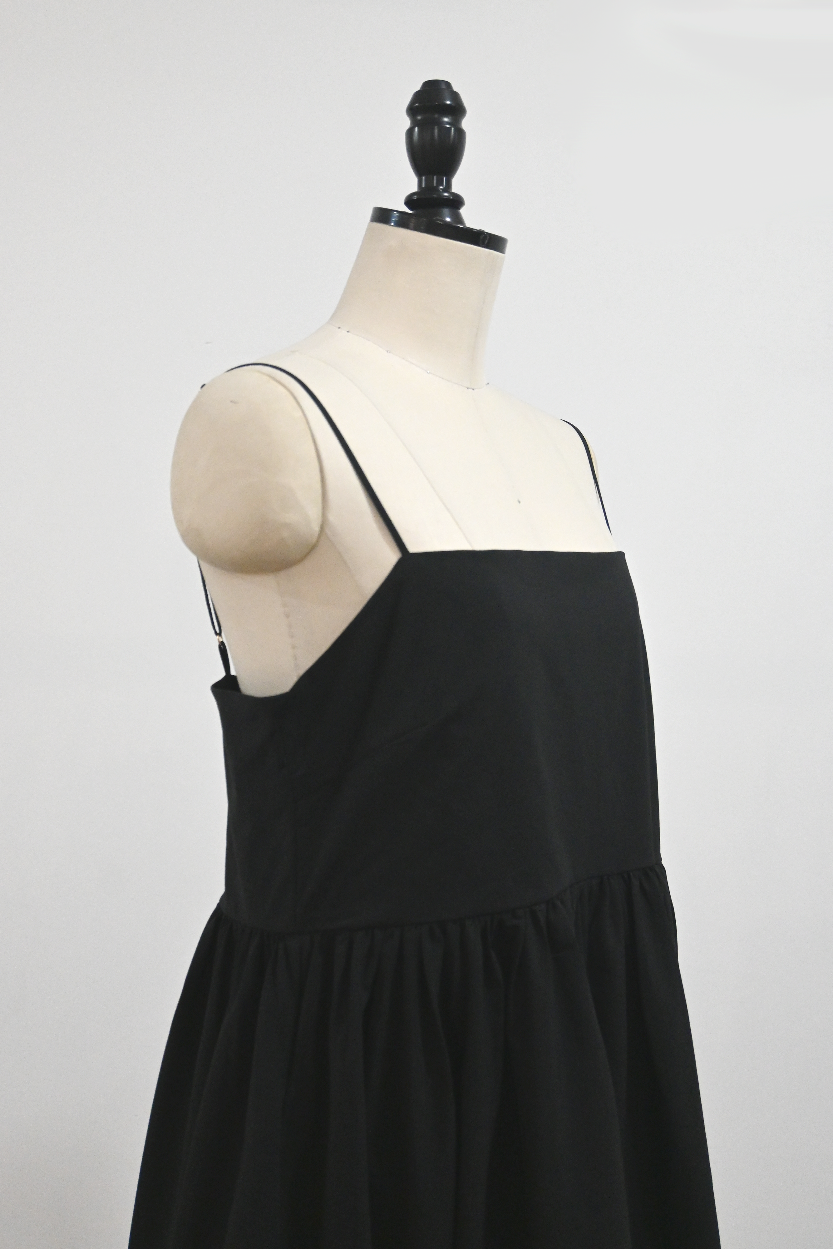 【Shikina×TORRAZZO】2WAYニット×ボリュームドレス(6265-302) 19.BLACK