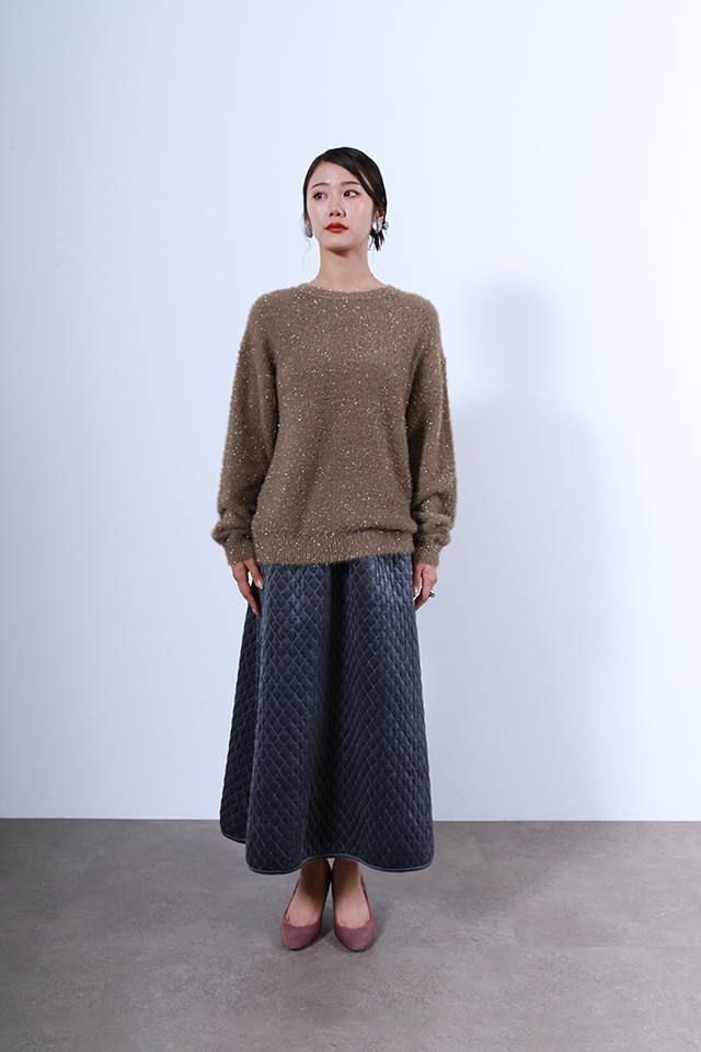 グリッターニットトップス(6263-516)