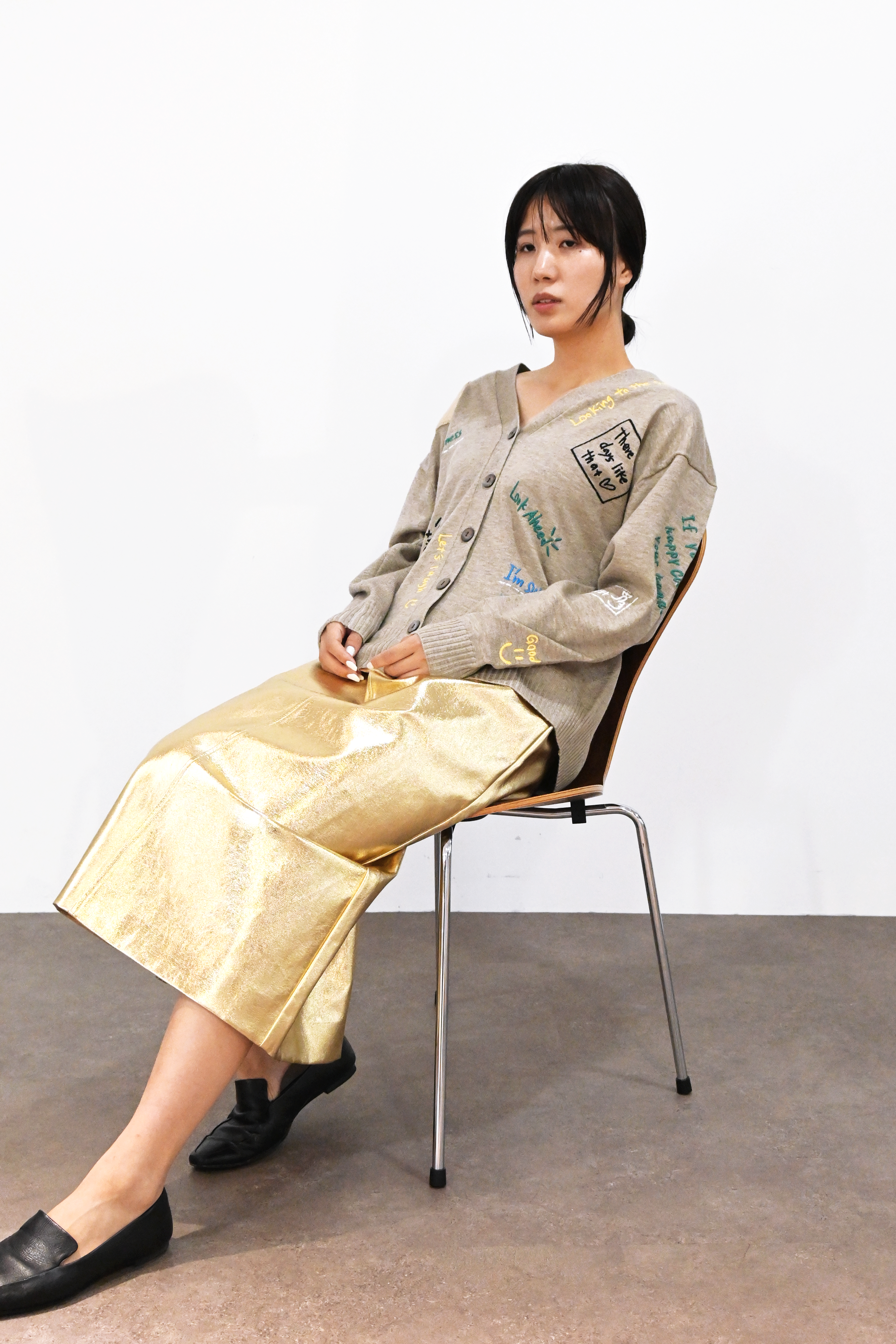 ハッピーエンブロイダリーカーディガン(6262-460)