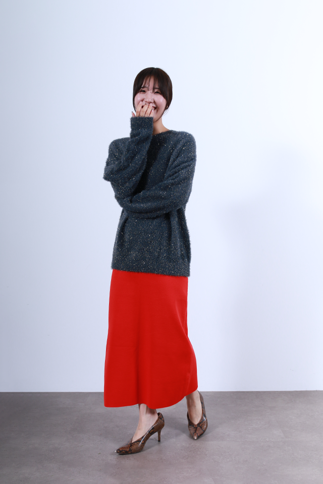 グリッターニットトップス(6263-516)