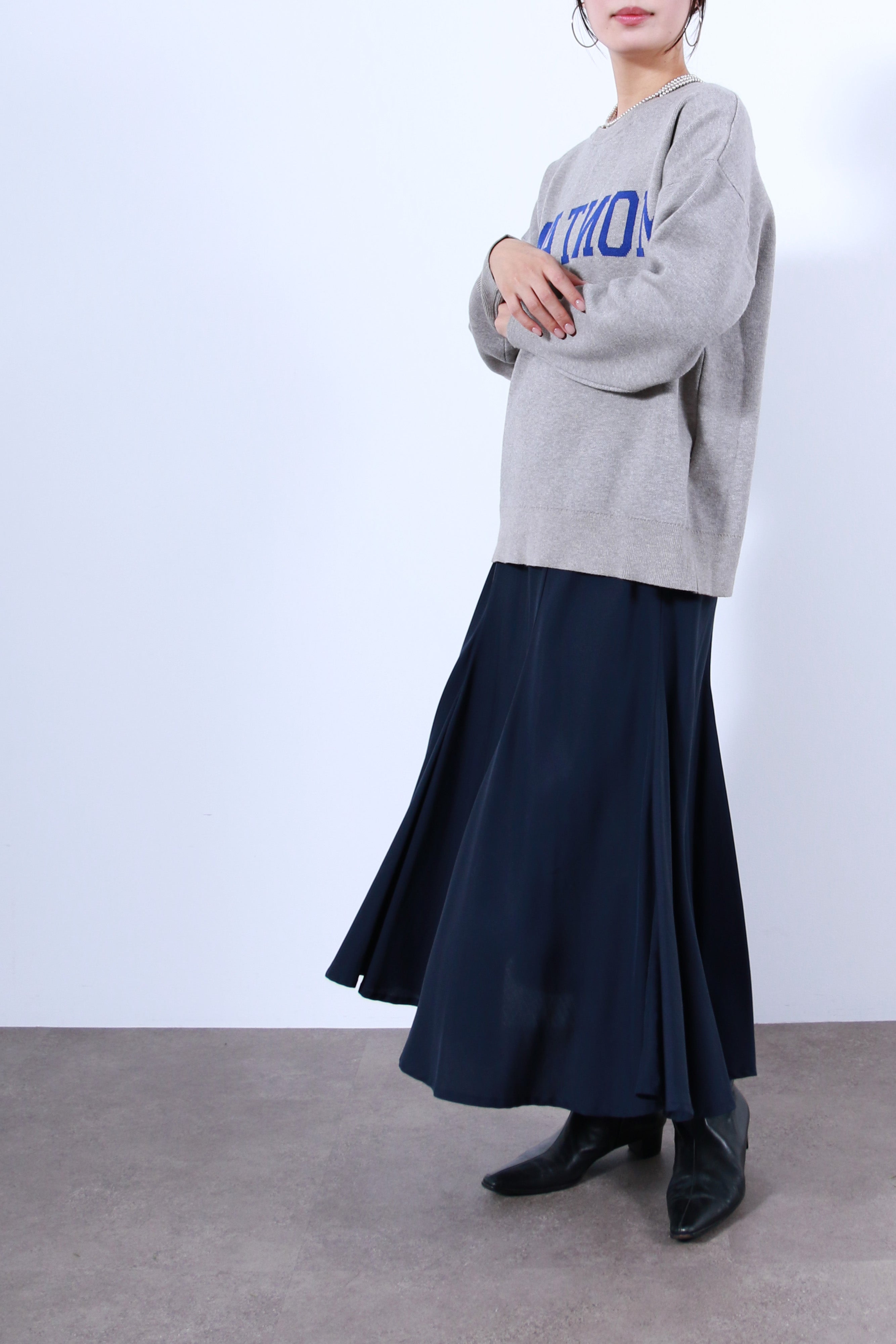 2WAYロゴニットトップス(6263-521)