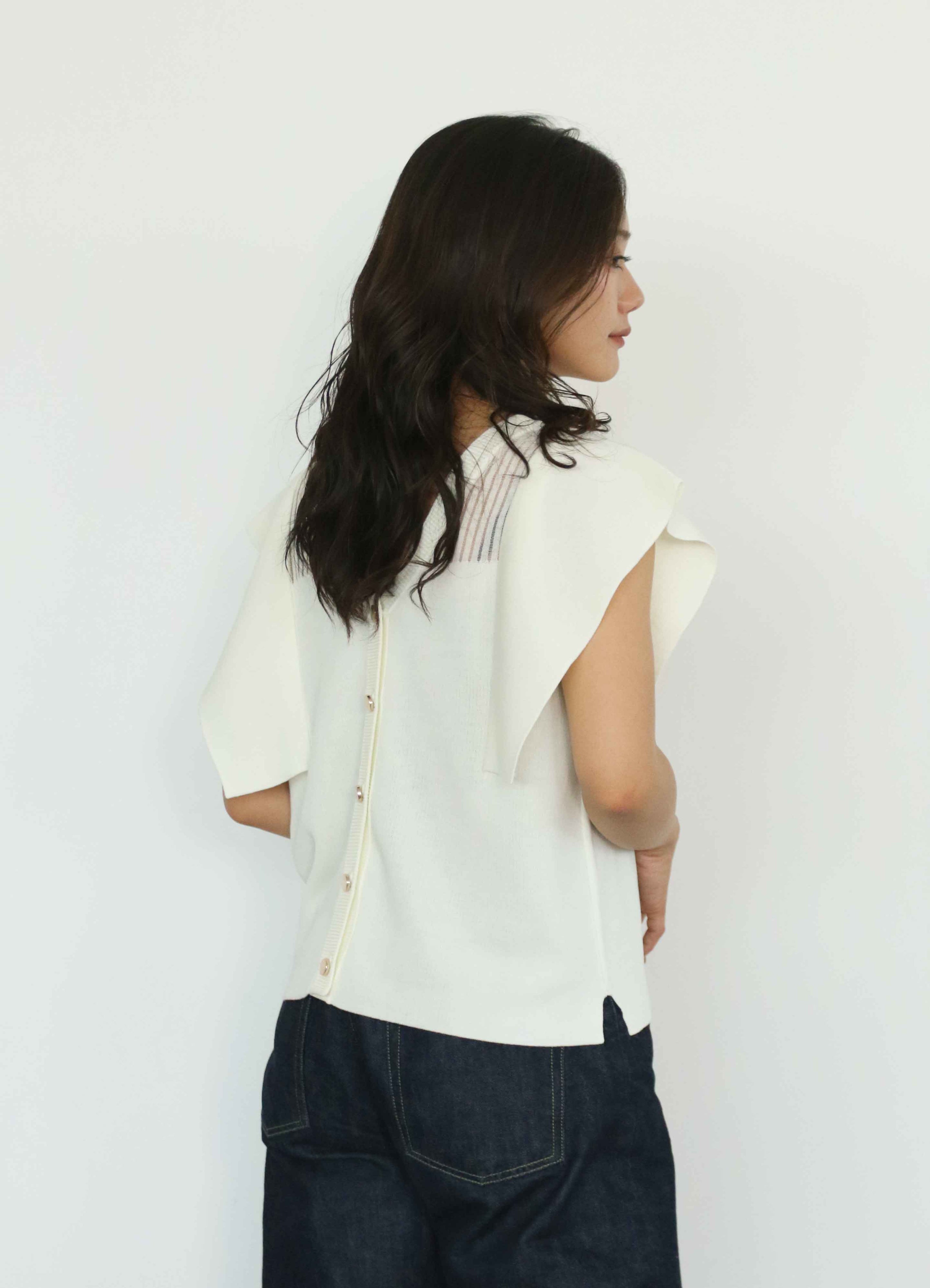 2WAYサマーニットブラウス(6267-388)