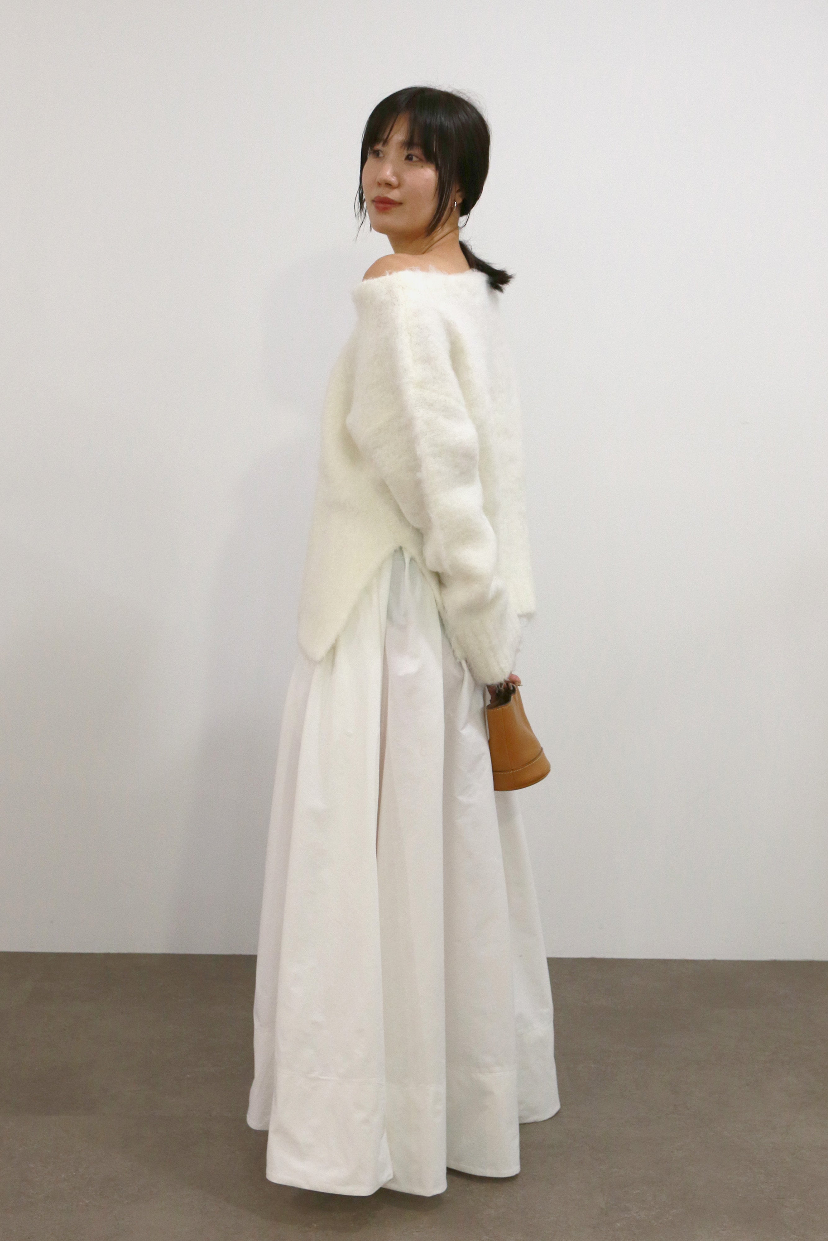 【10/3～ Shikina×TORRAZZO ご予約商品】2WAYニット×ボリュームドレス(6265-302)