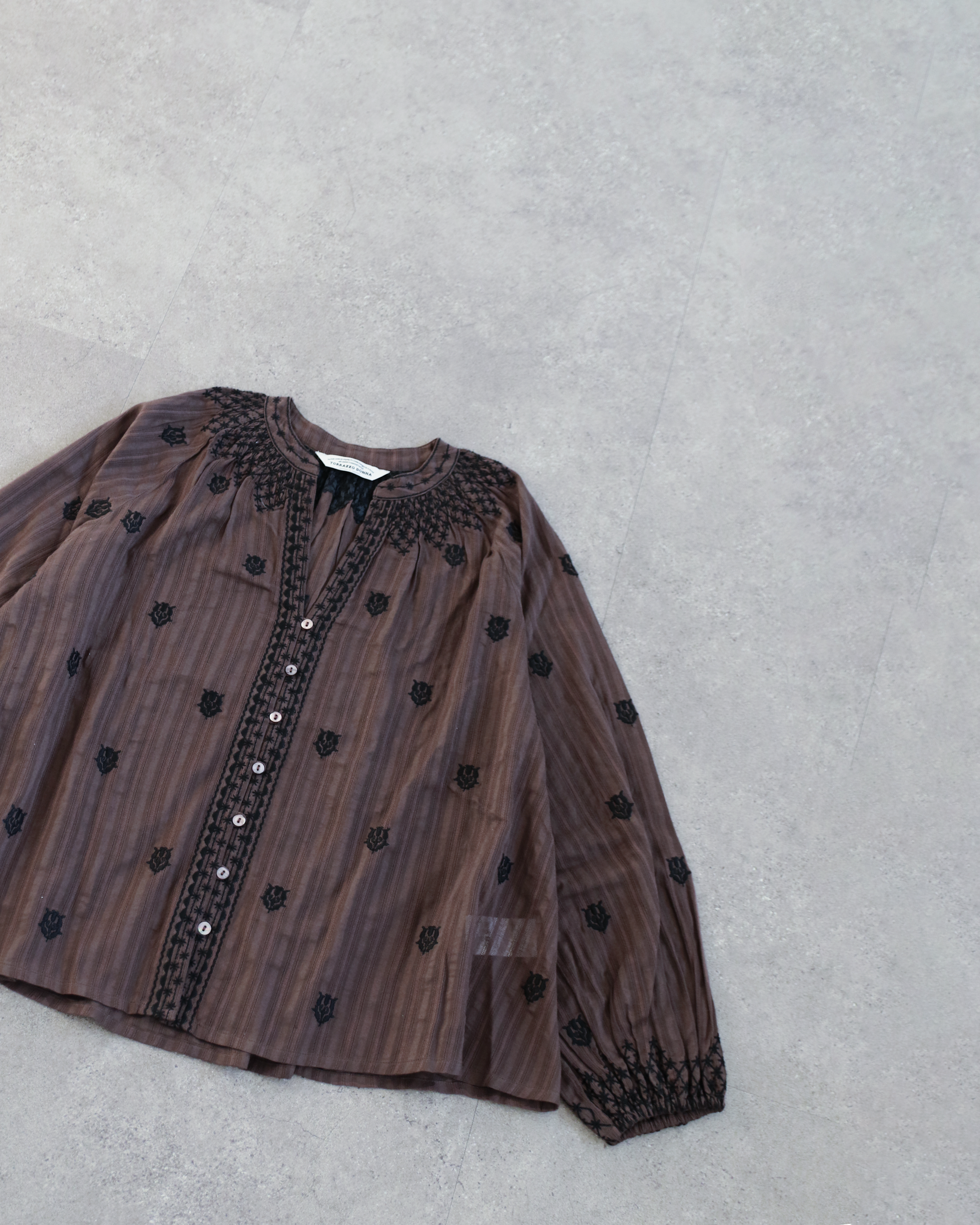 【先行予約】インド刺繍ブラウス(6265-595)