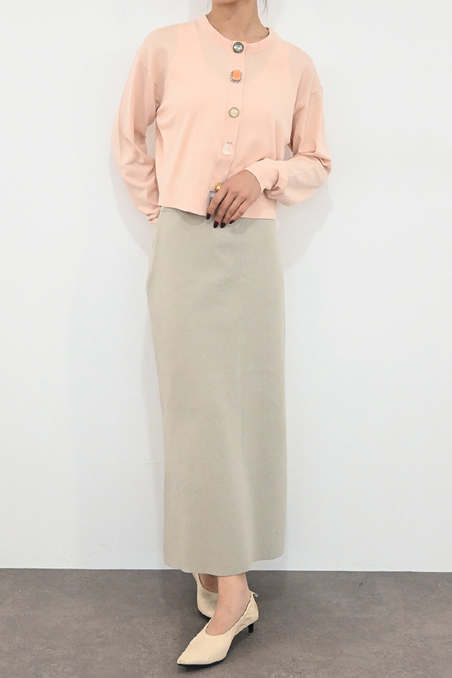 【予約終了】2026SSビジューカーディガン(6265-685)