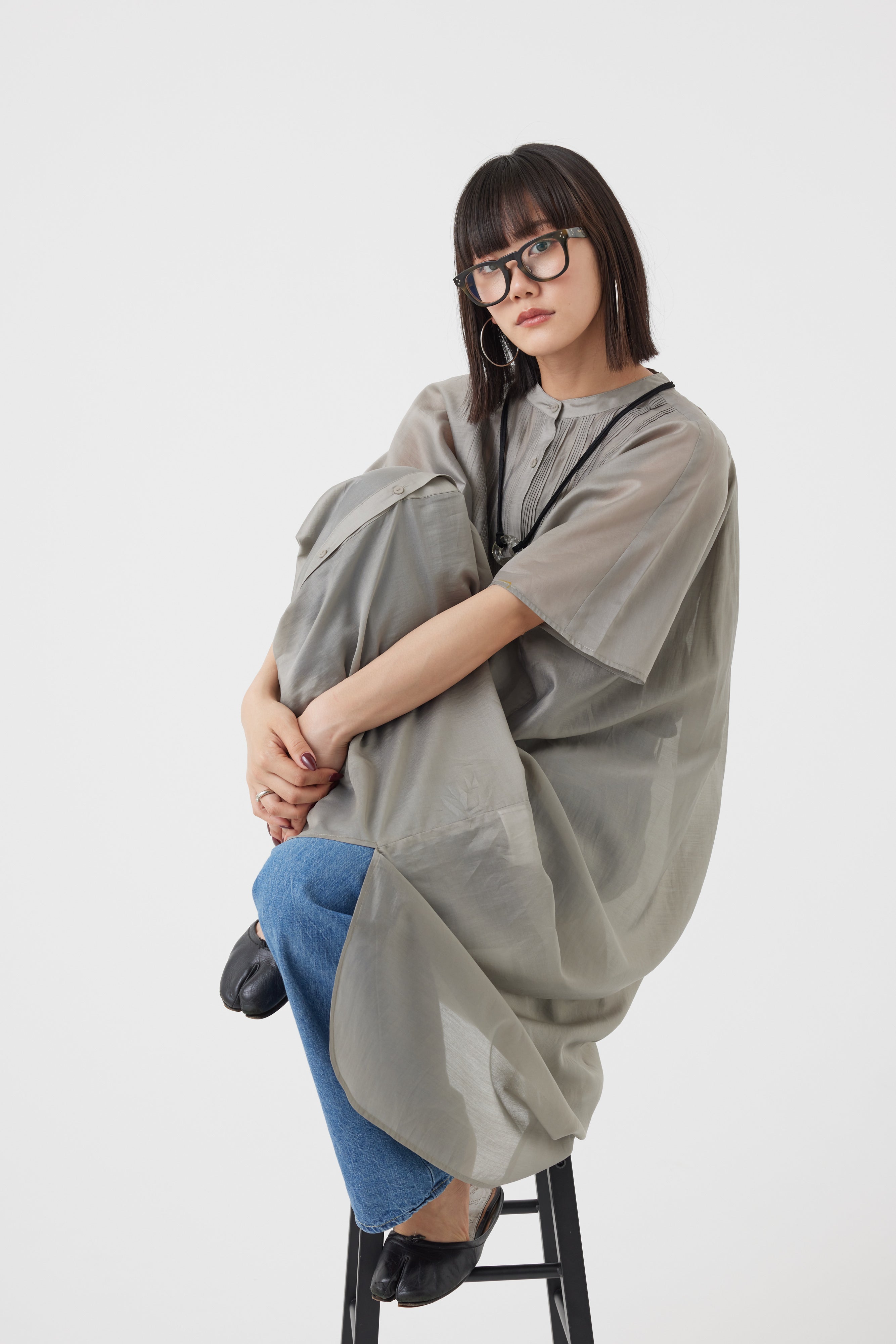 フレンチスリーブワンピース(6251-348)